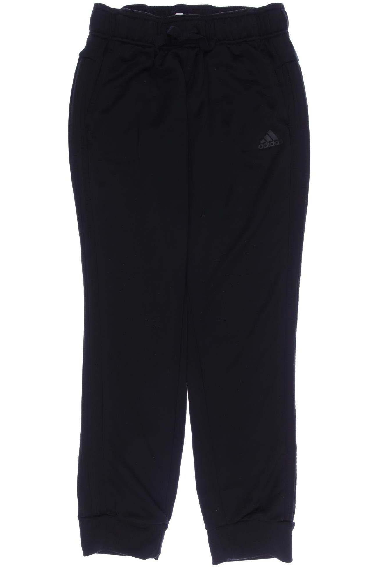 

adidas Damen Stoffhose, schwarz, Gr. 0