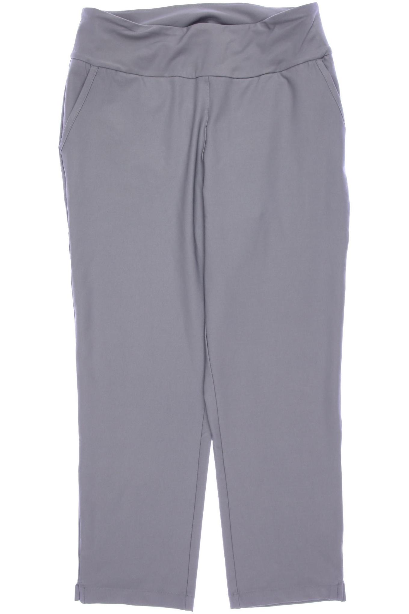 

adidas Damen Stoffhose, grau, Gr. 0