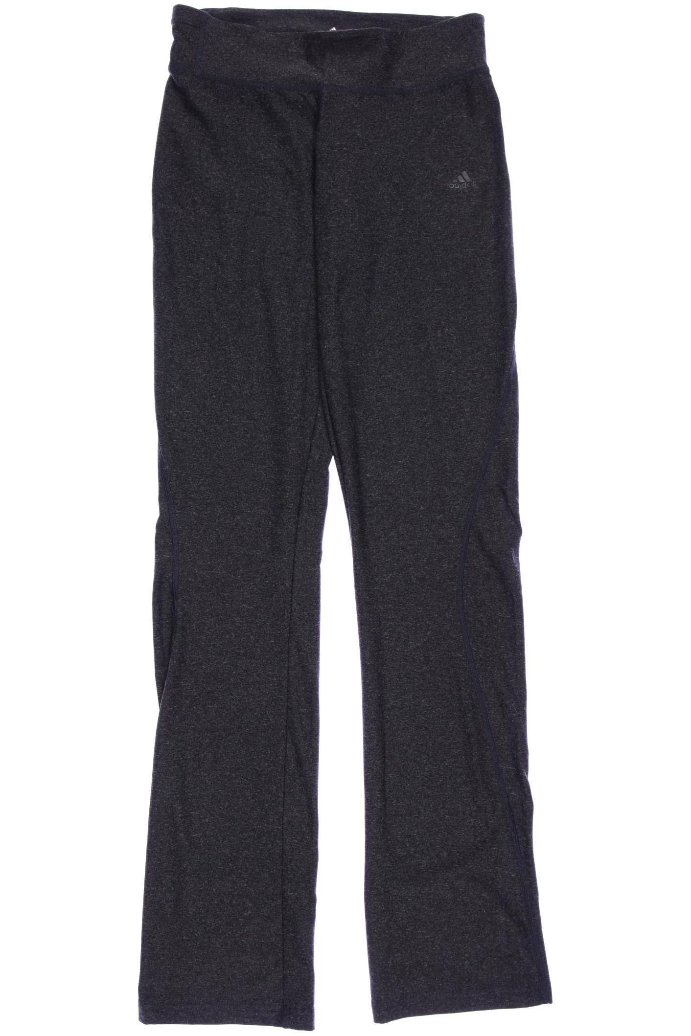 

adidas Damen Stoffhose, grau, Gr. 0