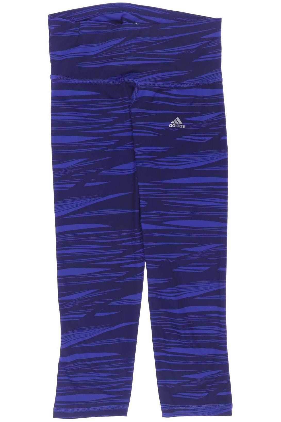 

adidas Damen Stoffhose, blau, Gr. 0