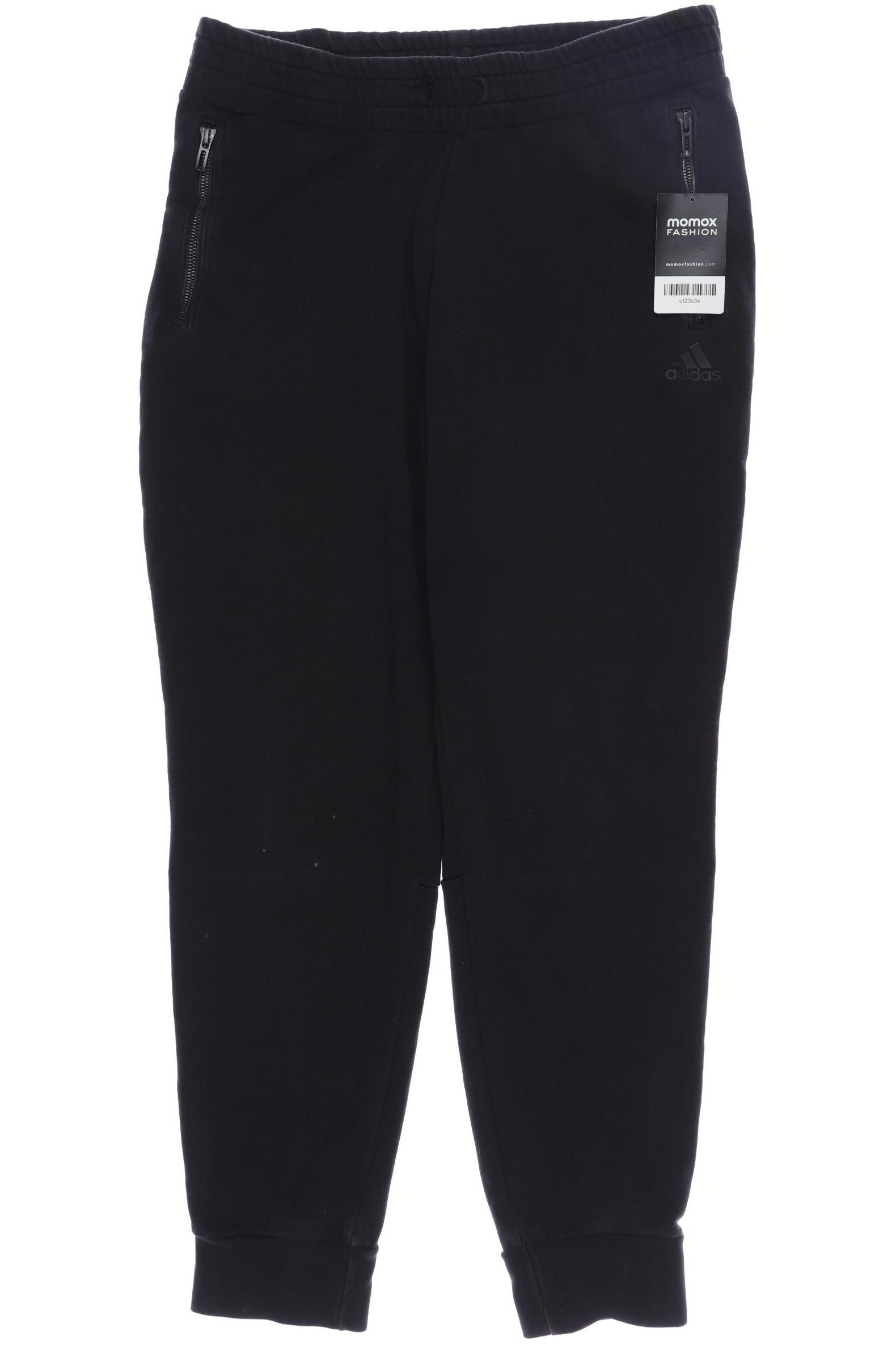

adidas Damen Stoffhose, schwarz, Gr. 0