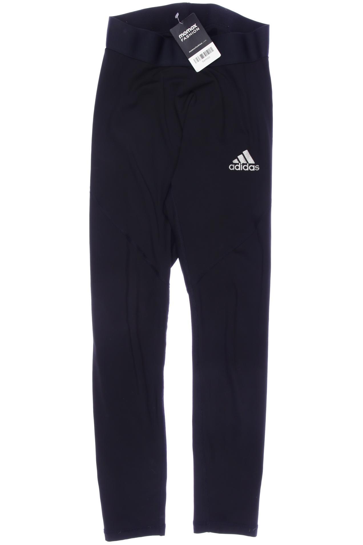 

adidas Damen Stoffhose, schwarz, Gr. 0