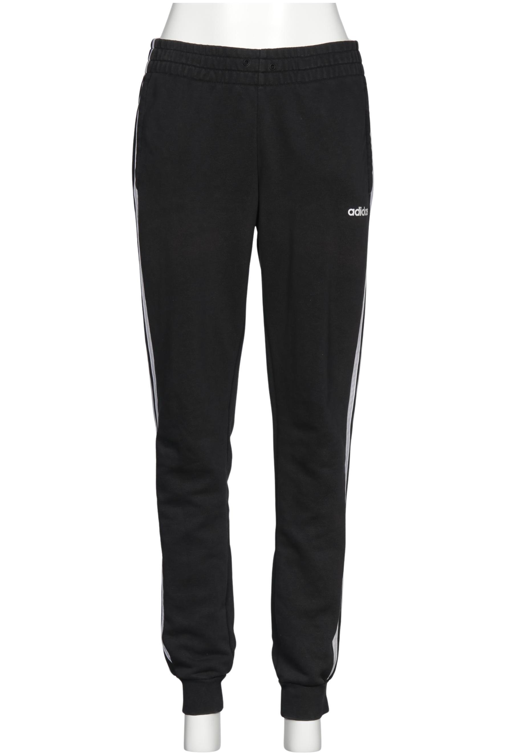 

adidas Damen Stoffhose, schwarz, Gr. 0