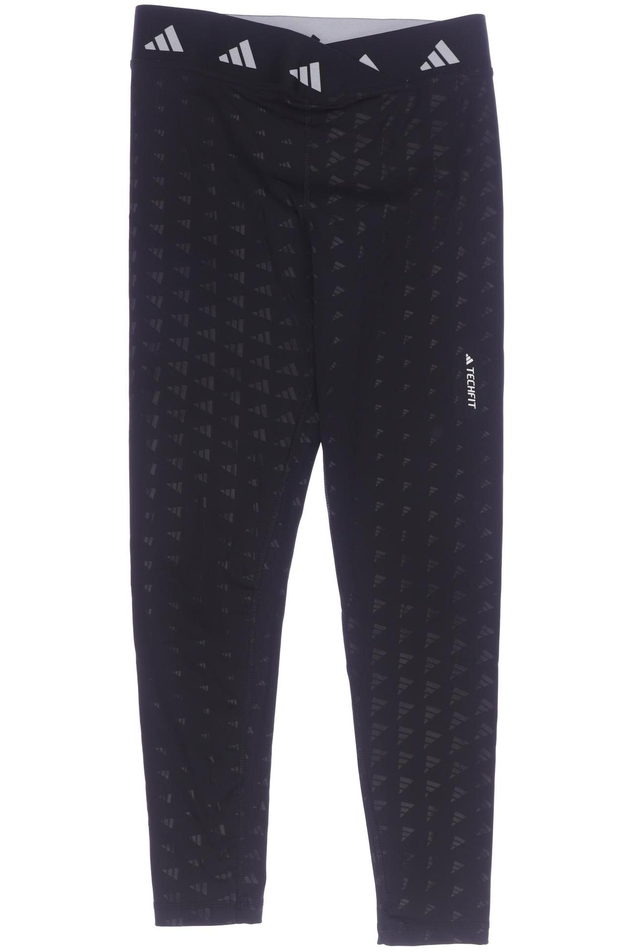 

adidas Damen Stoffhose, schwarz, Gr. 0