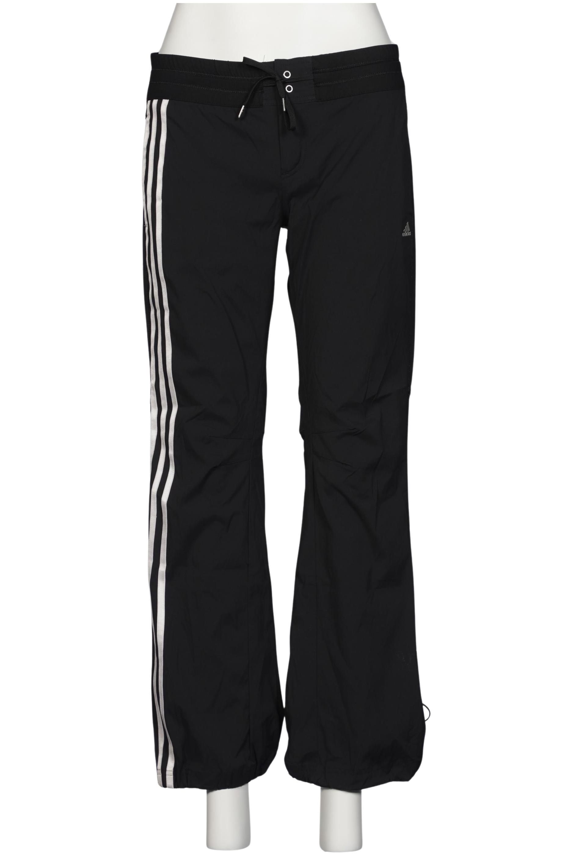 

adidas Damen Stoffhose, schwarz, Gr. 32