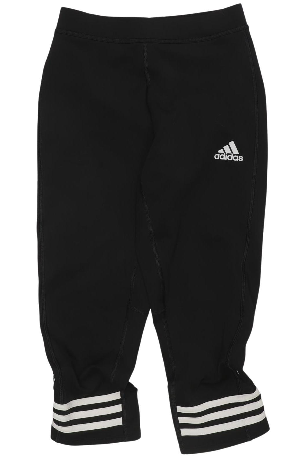 

adidas Damen Stoffhose, schwarz, Gr. 0