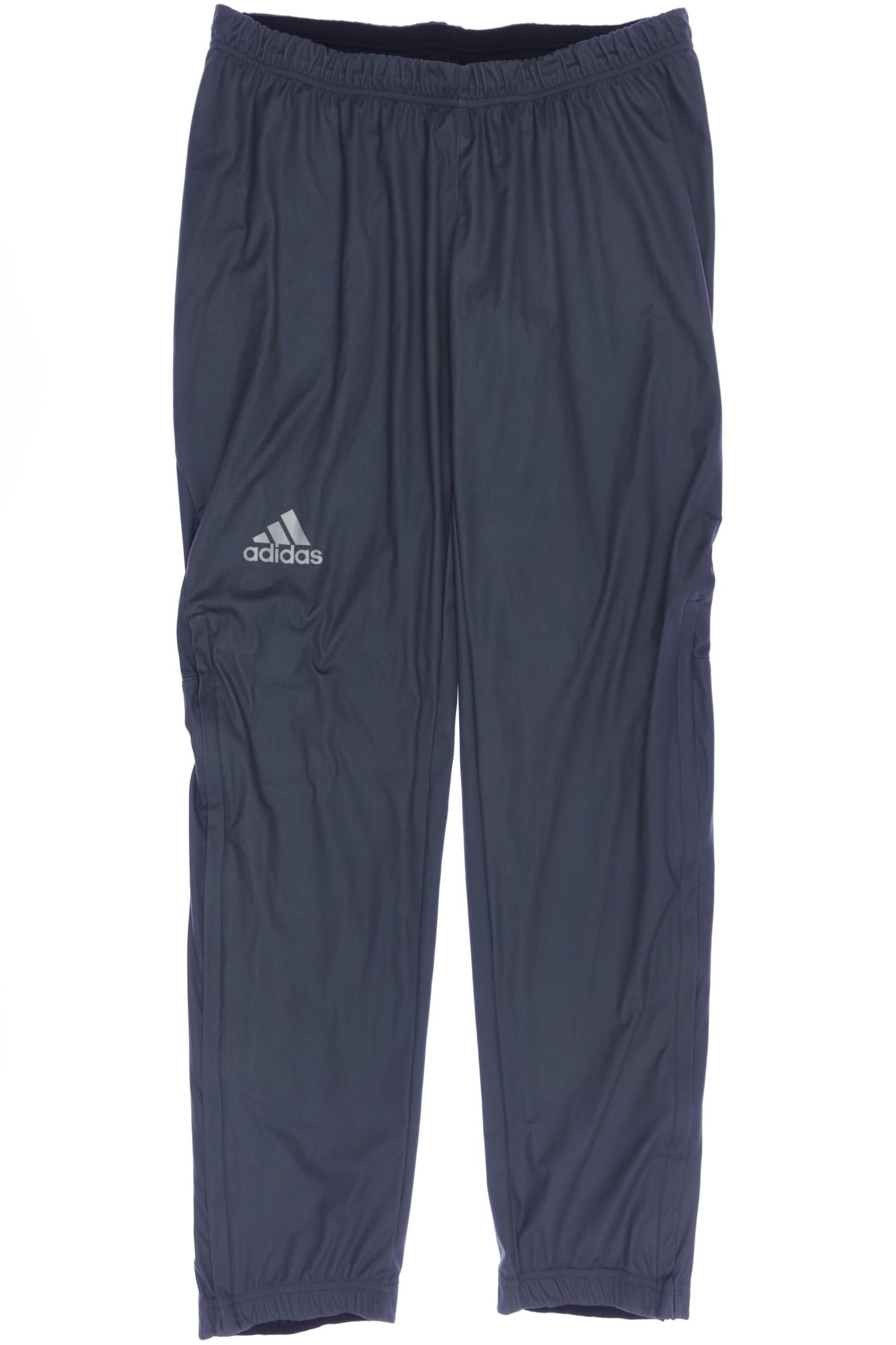 

adidas Damen Stoffhose, grau, Gr. 42