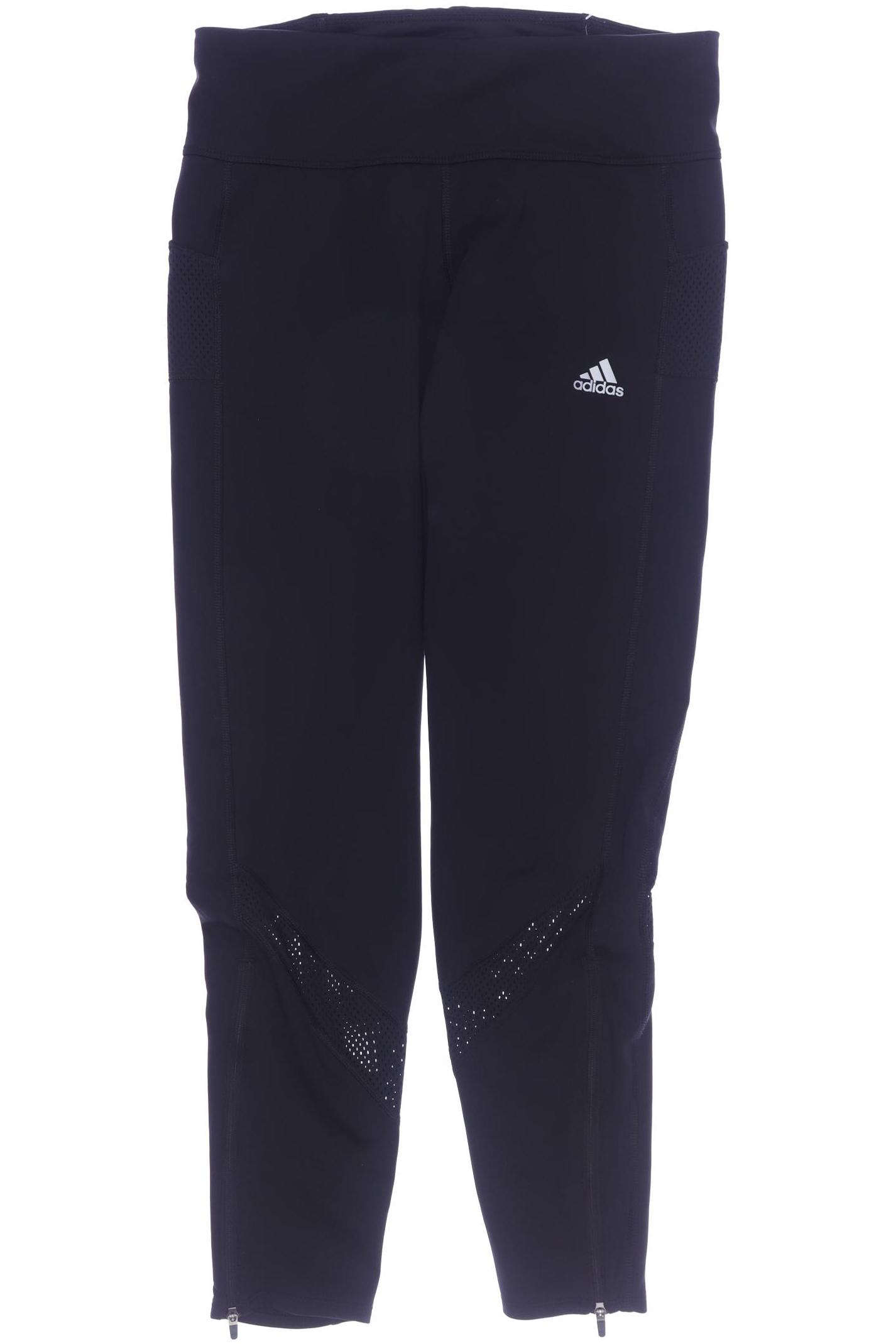 

adidas Damen Stoffhose, schwarz, Gr. 0