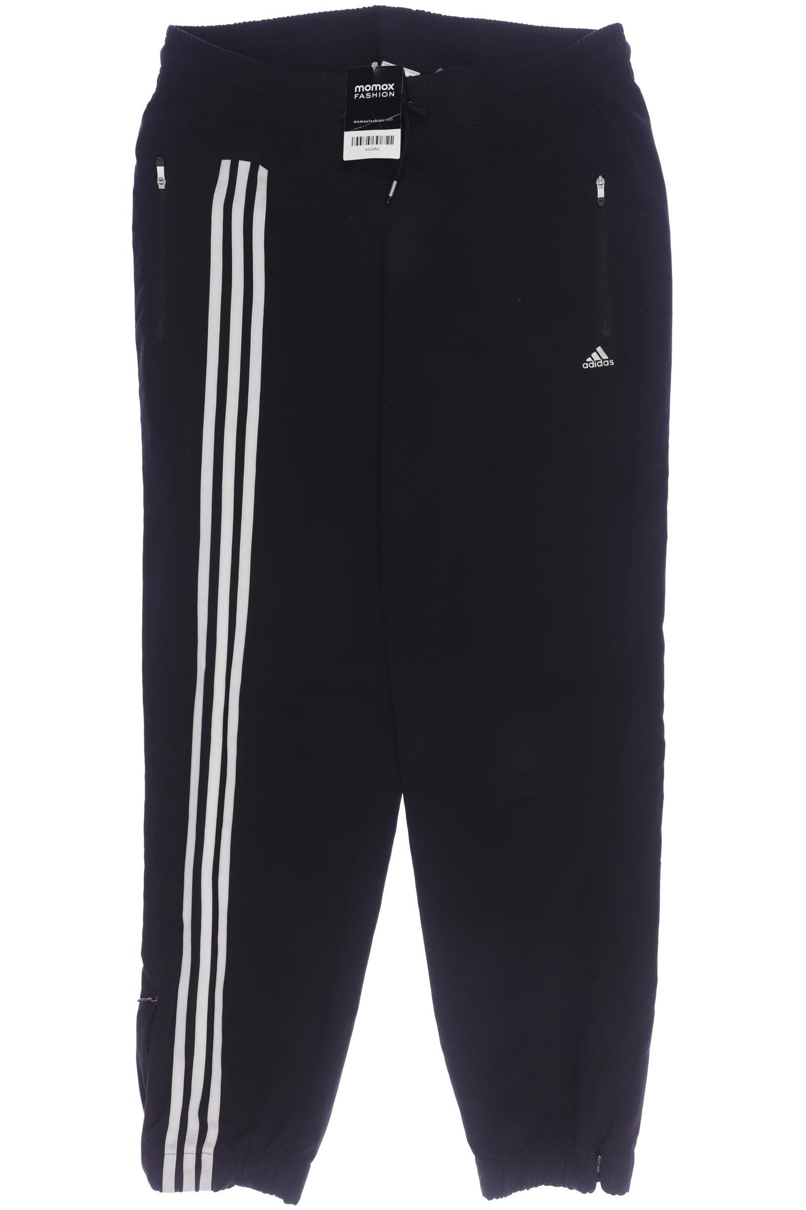 

adidas Damen Stoffhose, schwarz, Gr. 40