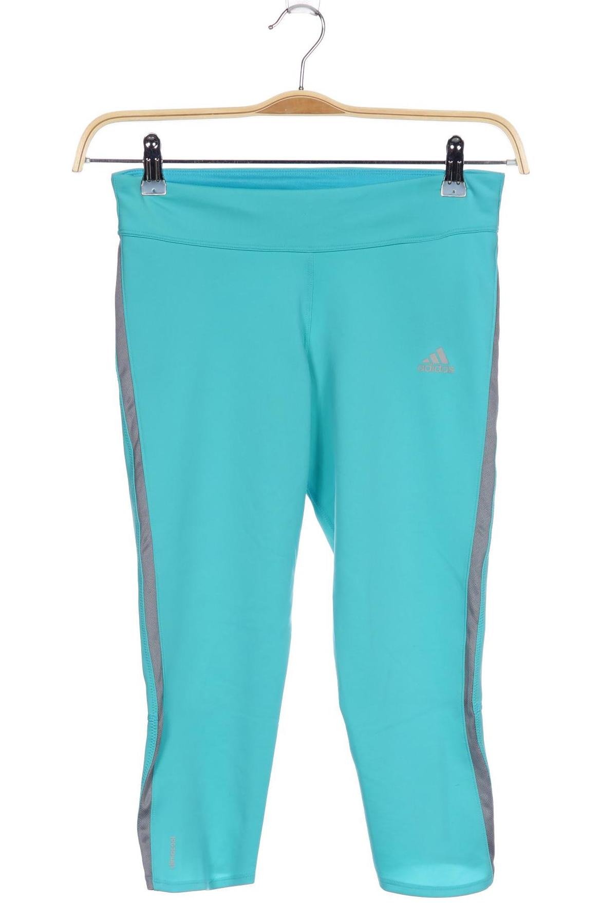 

adidas Damen Stoffhose, türkis, Gr. 0