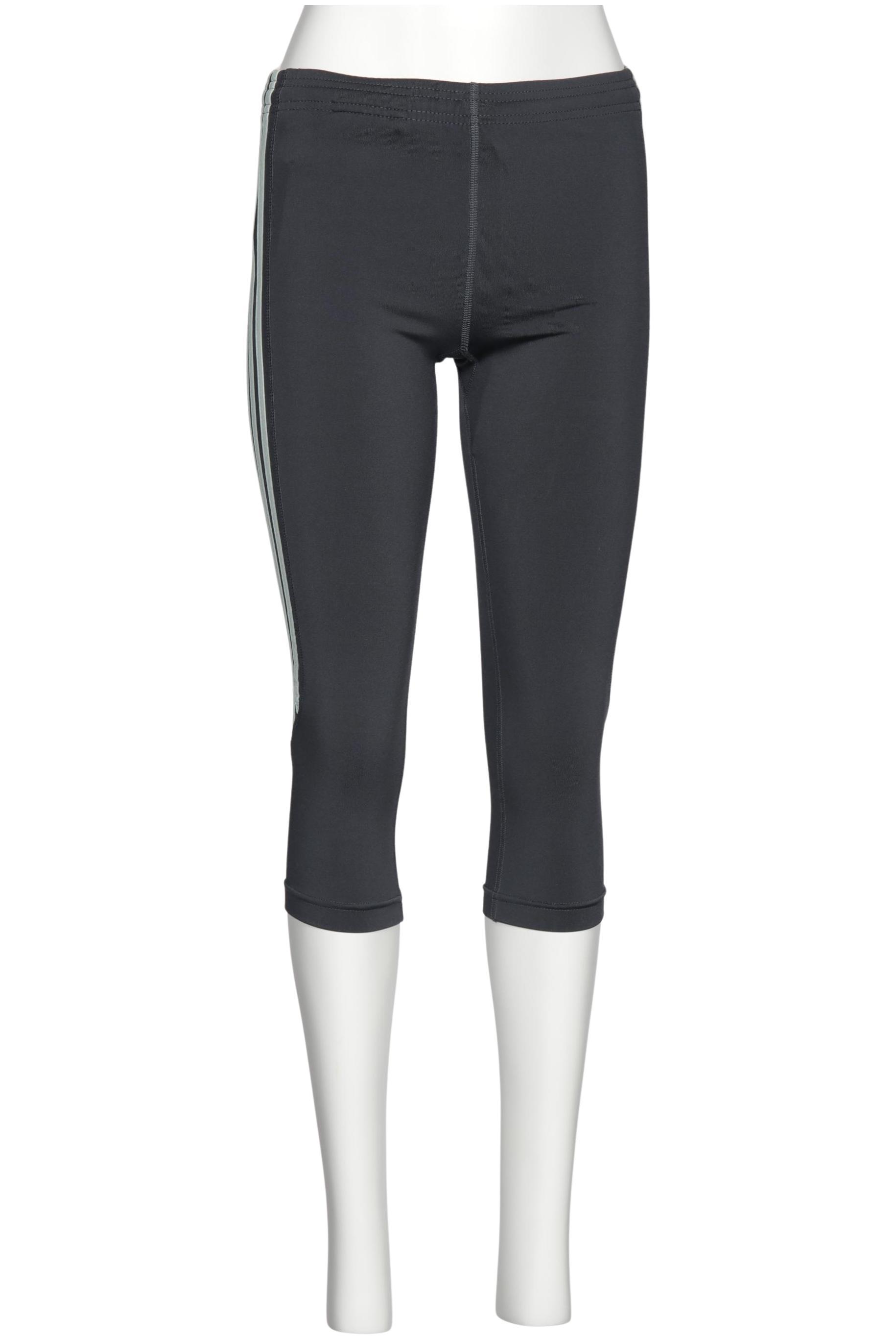 

adidas Damen Stoffhose, grau, Gr. 38