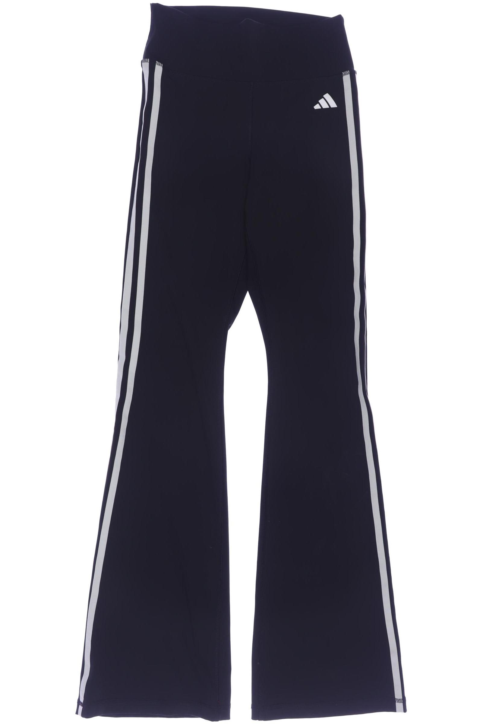 

adidas Damen Stoffhose, schwarz, Gr. 0