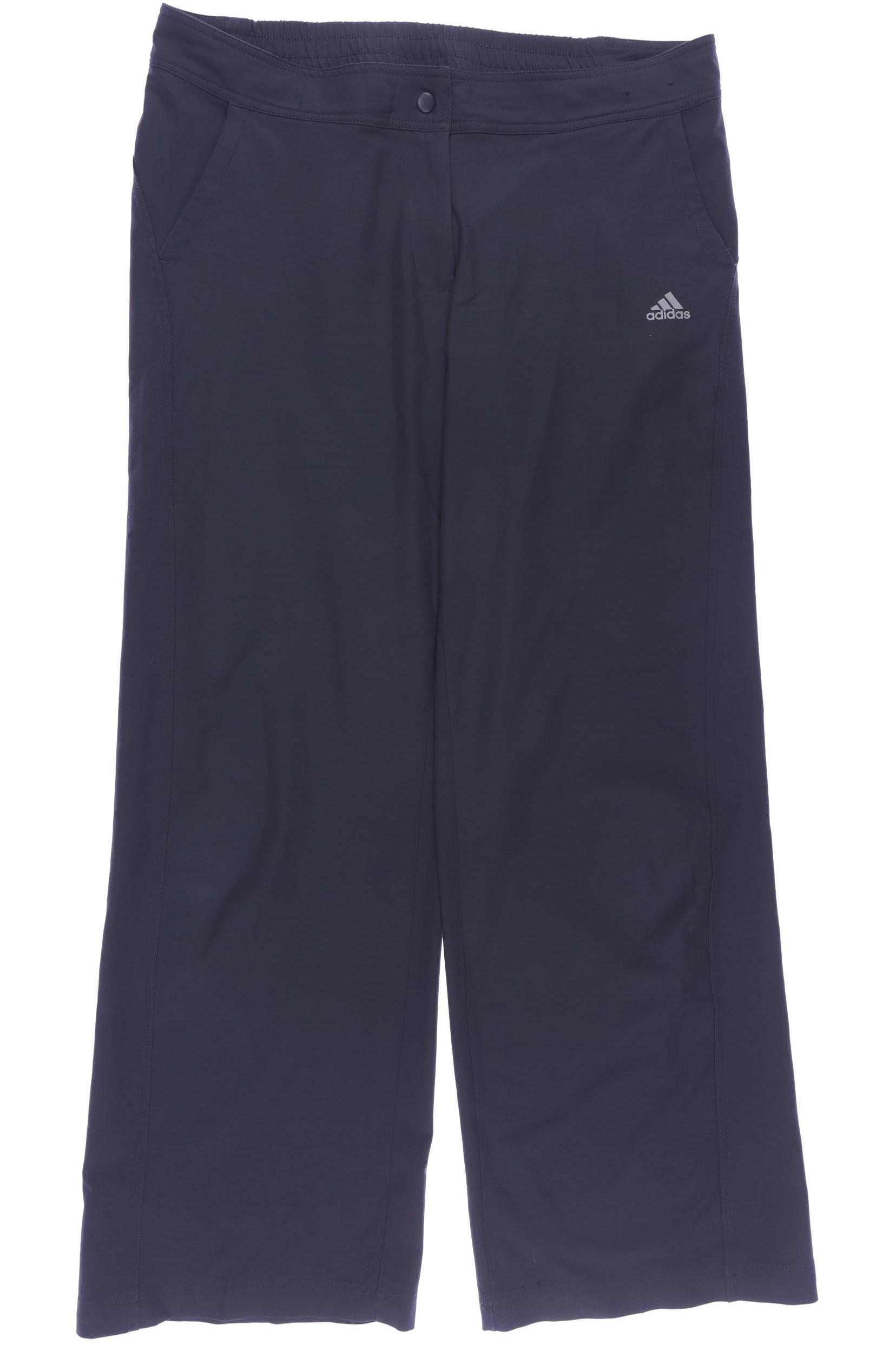 

adidas Damen Stoffhose, grau, Gr. 42