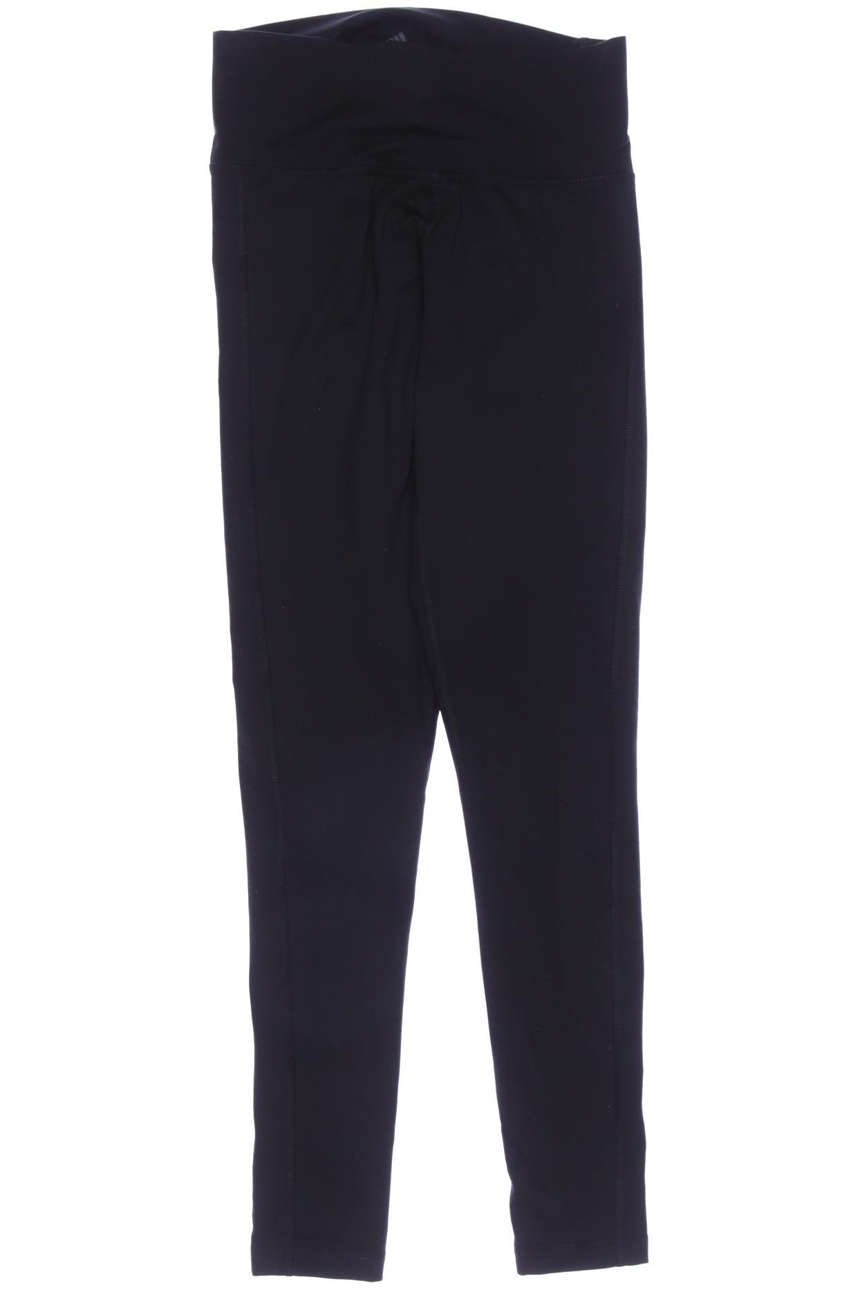 

adidas Damen Stoffhose, schwarz, Gr. 0