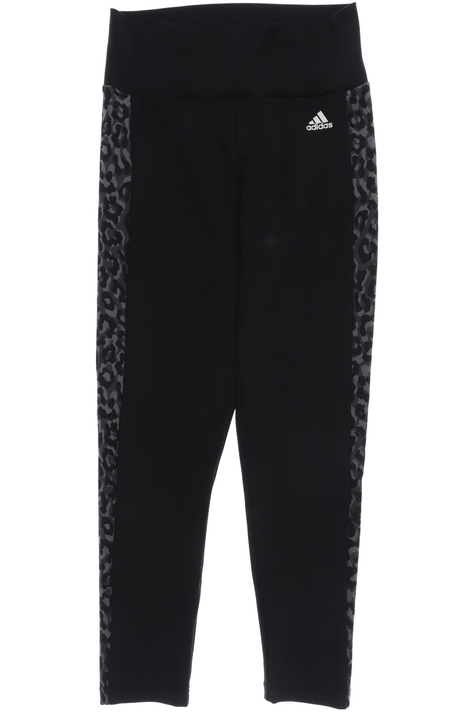 

adidas Damen Stoffhose, schwarz, Gr. 0