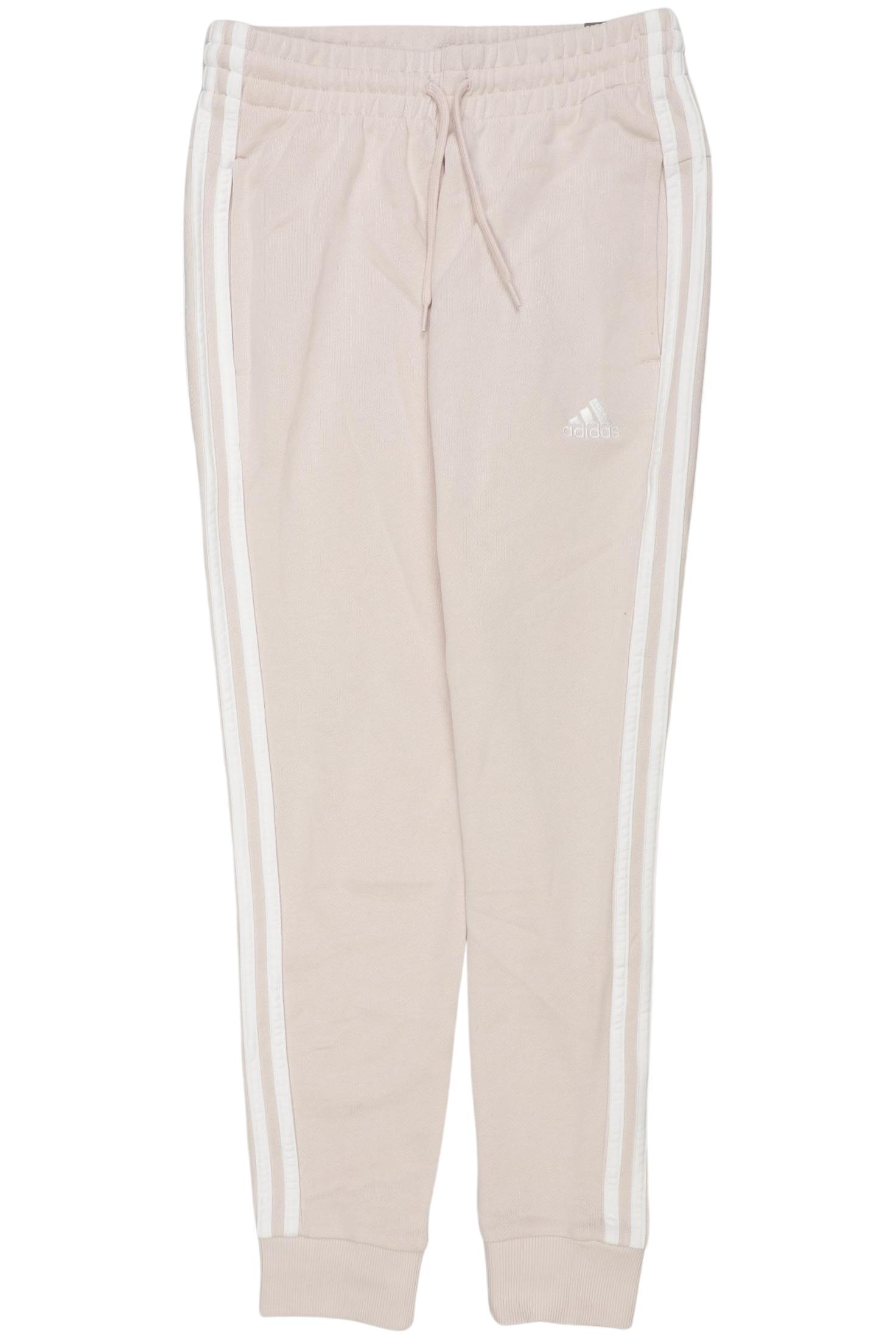 

adidas Damen Stoffhose, beige, Gr. 0