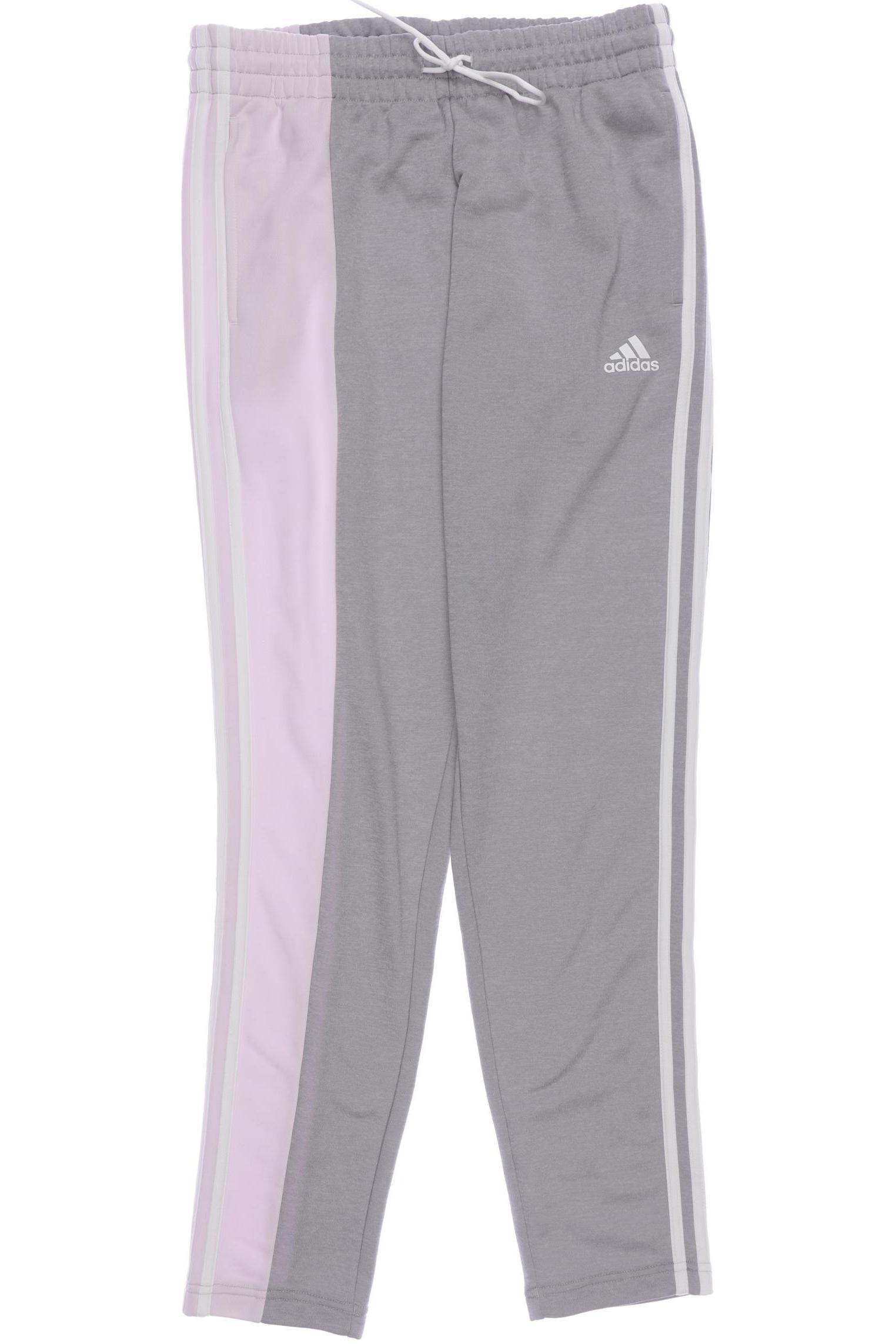 

adidas Damen Stoffhose, grau, Gr. 0