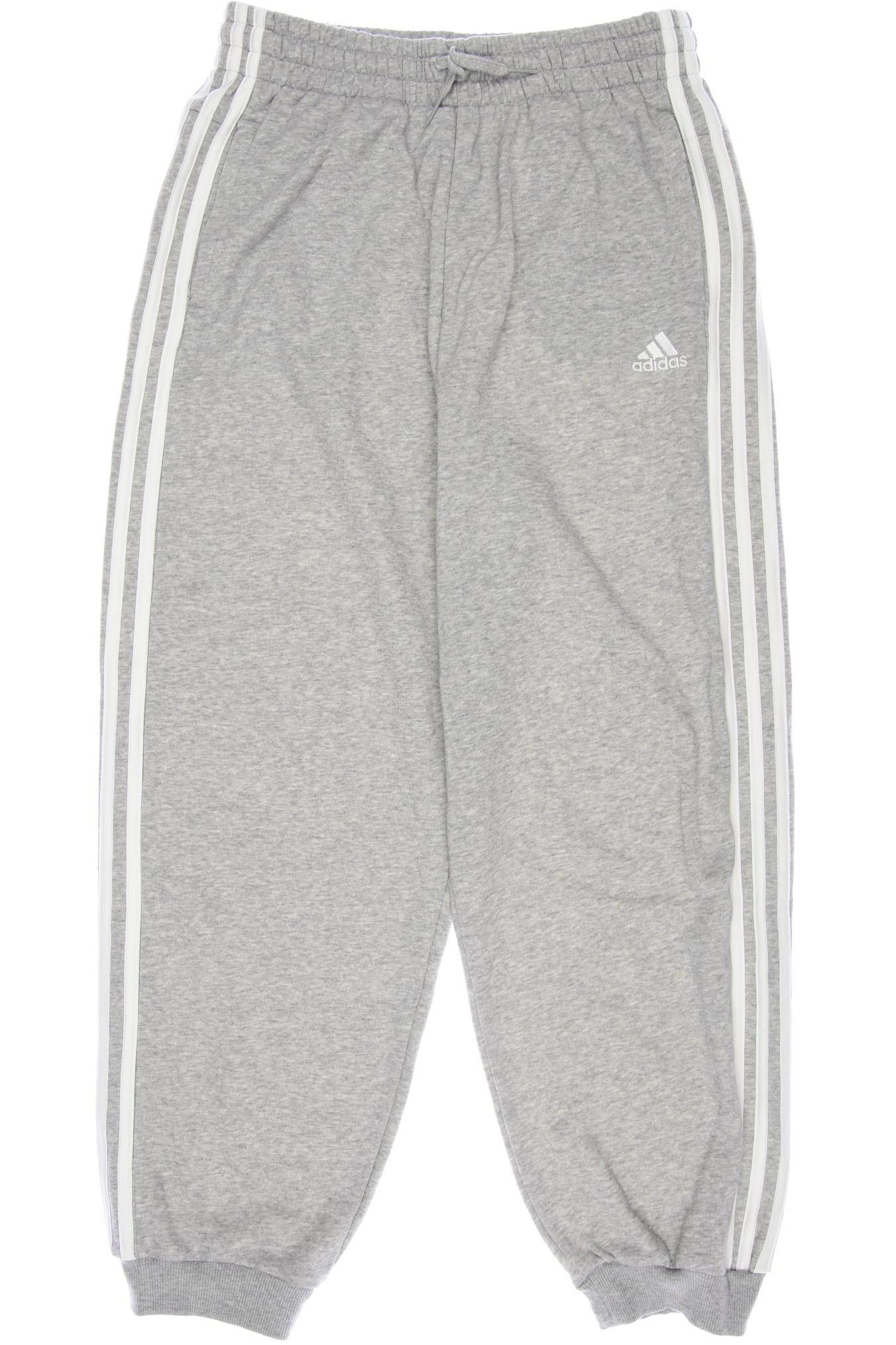 

adidas Damen Stoffhose, grau, Gr. 38