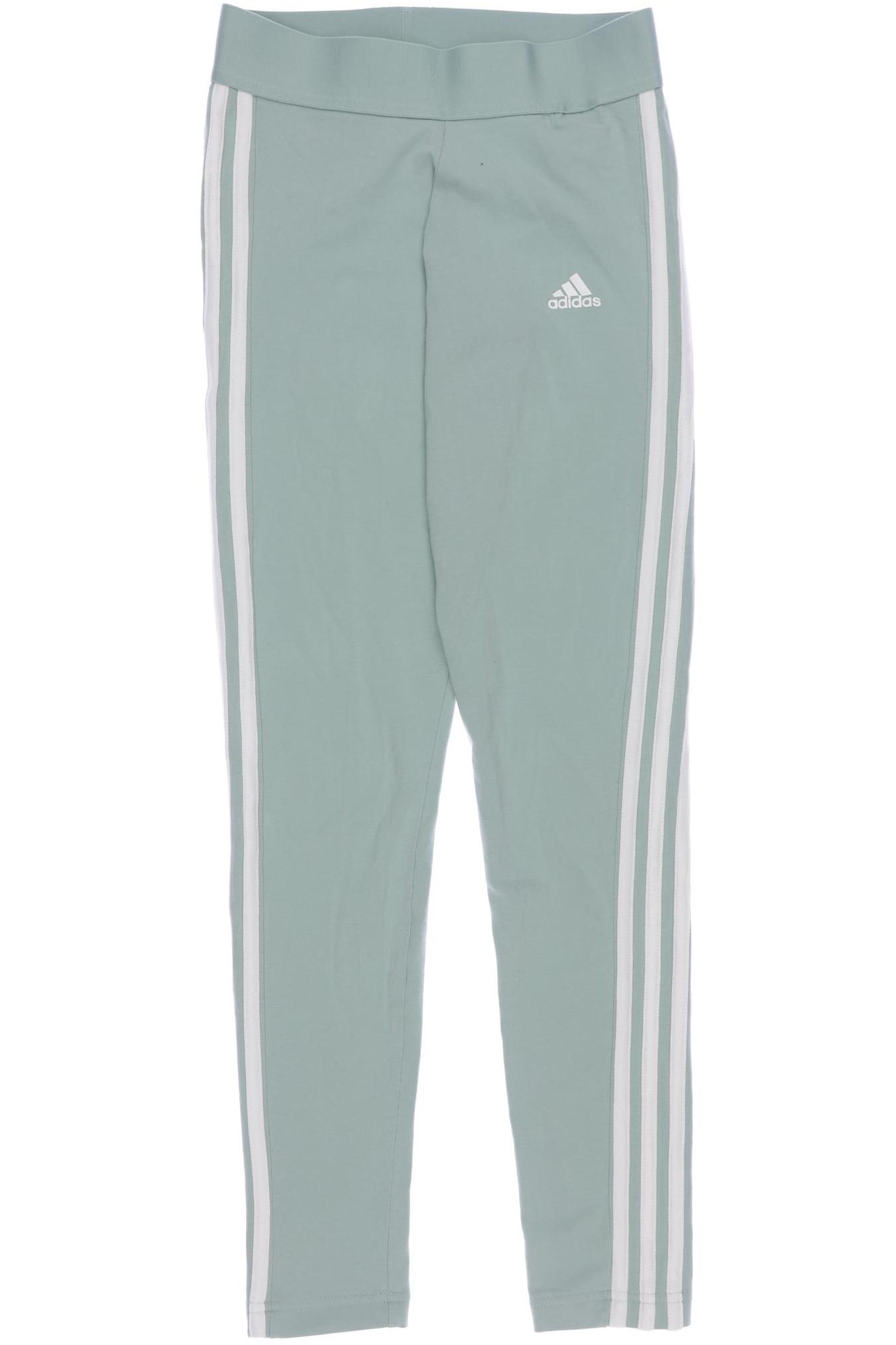 

adidas Damen Stoffhose, hellgrün, Gr. 0