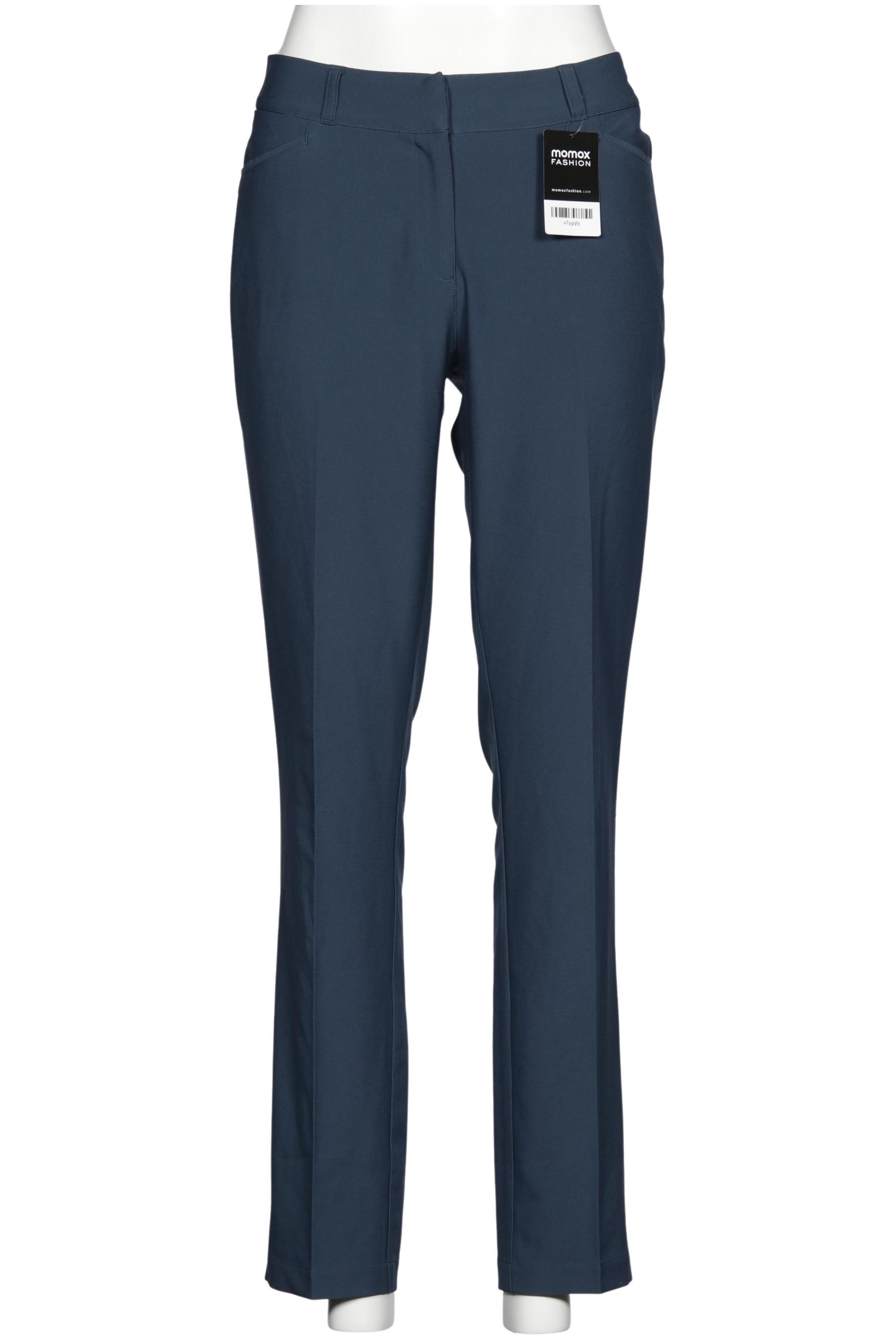

adidas Damen Stoffhose, blau, Gr. 42