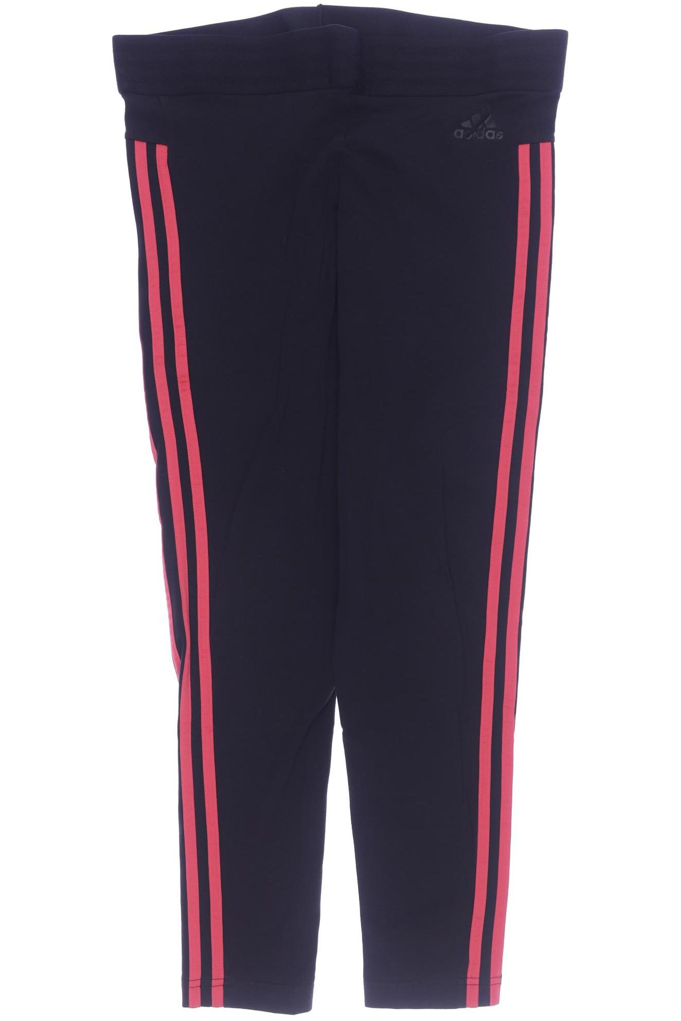 

adidas Damen Stoffhose, schwarz, Gr. 42