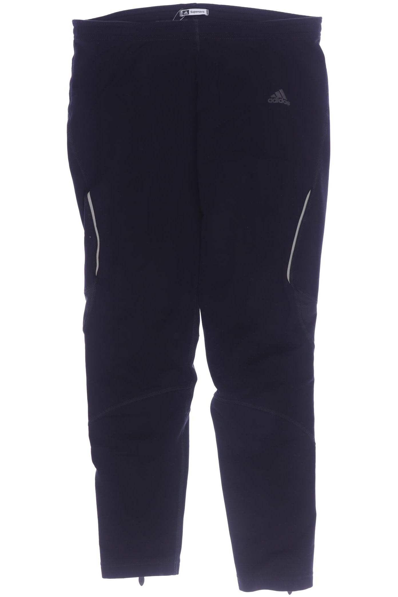 

adidas Damen Stoffhose, schwarz, Gr. 30