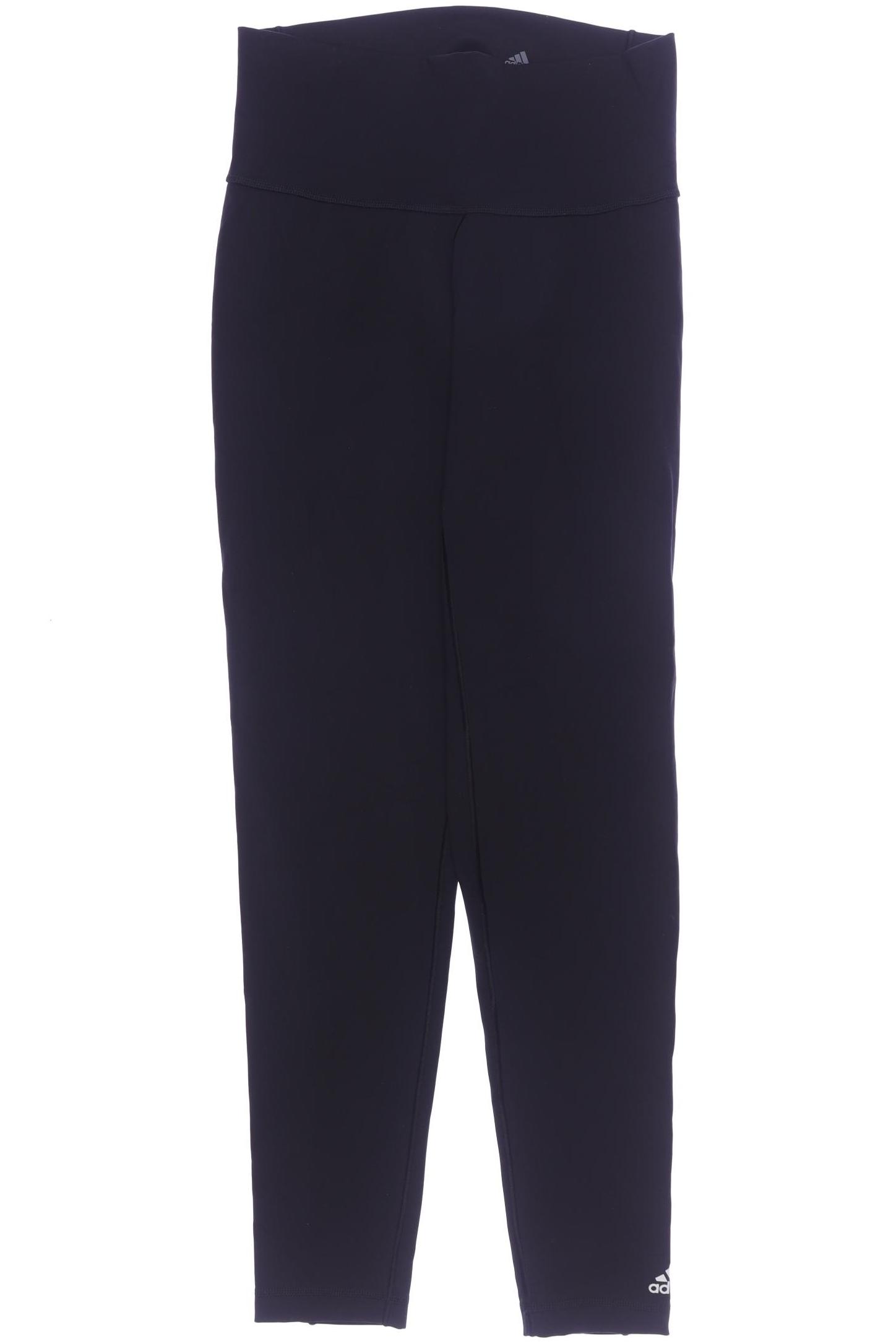 

adidas Damen Stoffhose, schwarz, Gr. 0