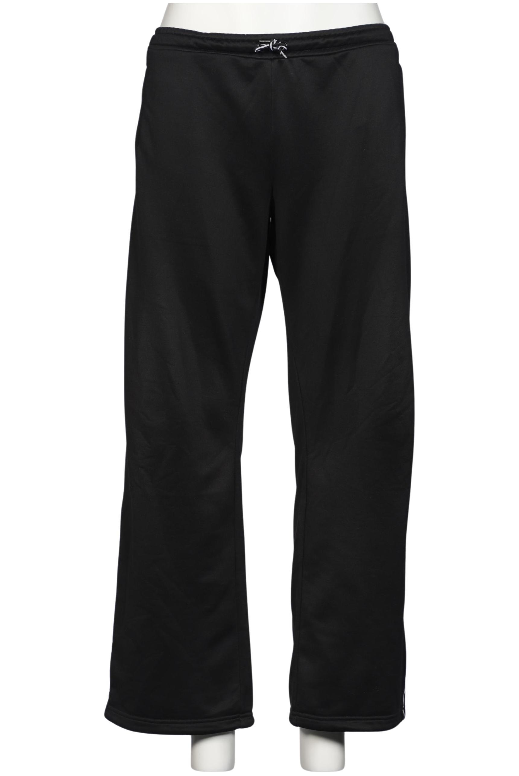 

adidas Damen Stoffhose, schwarz, Gr. 46