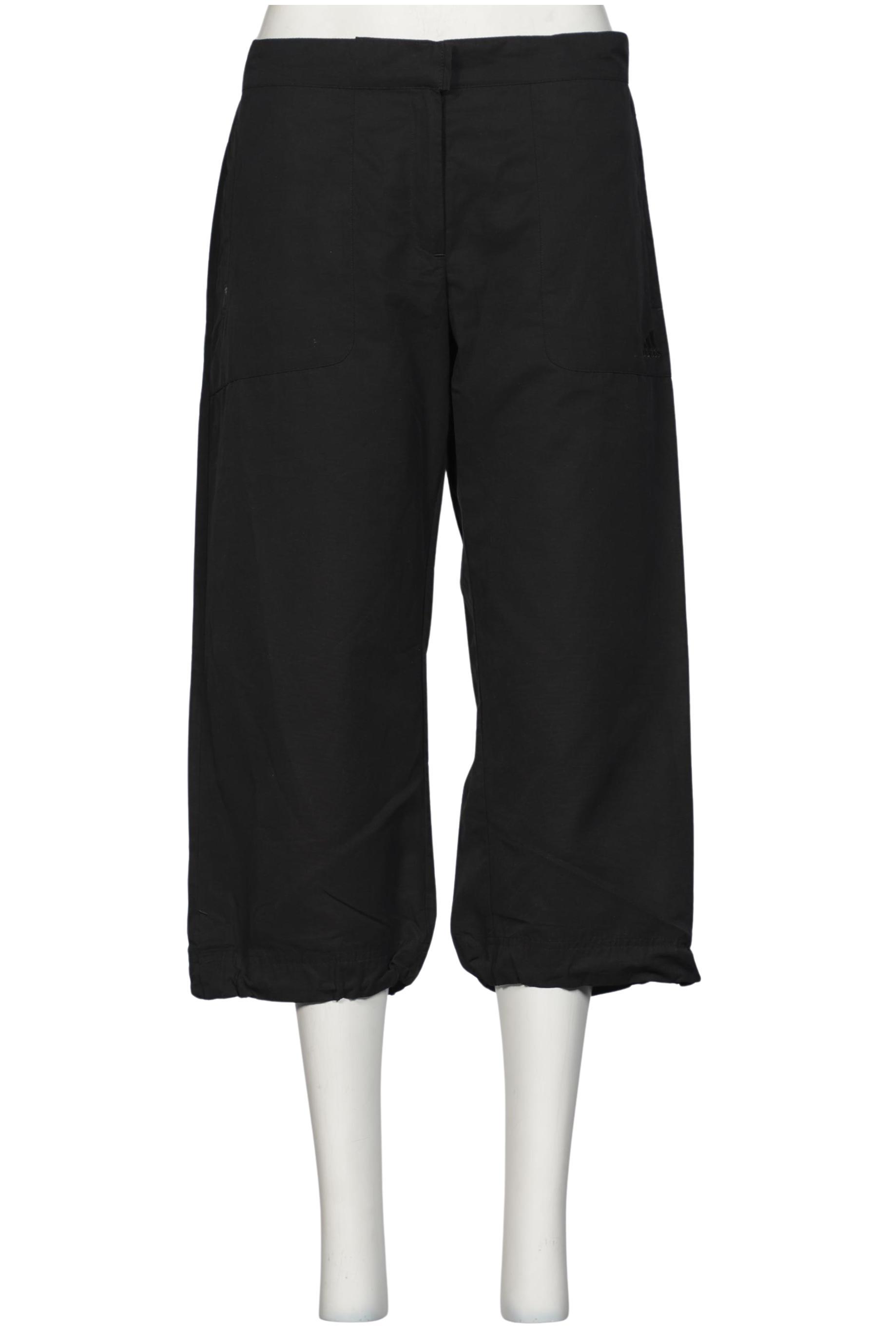 

adidas Damen Stoffhose, schwarz, Gr. 40