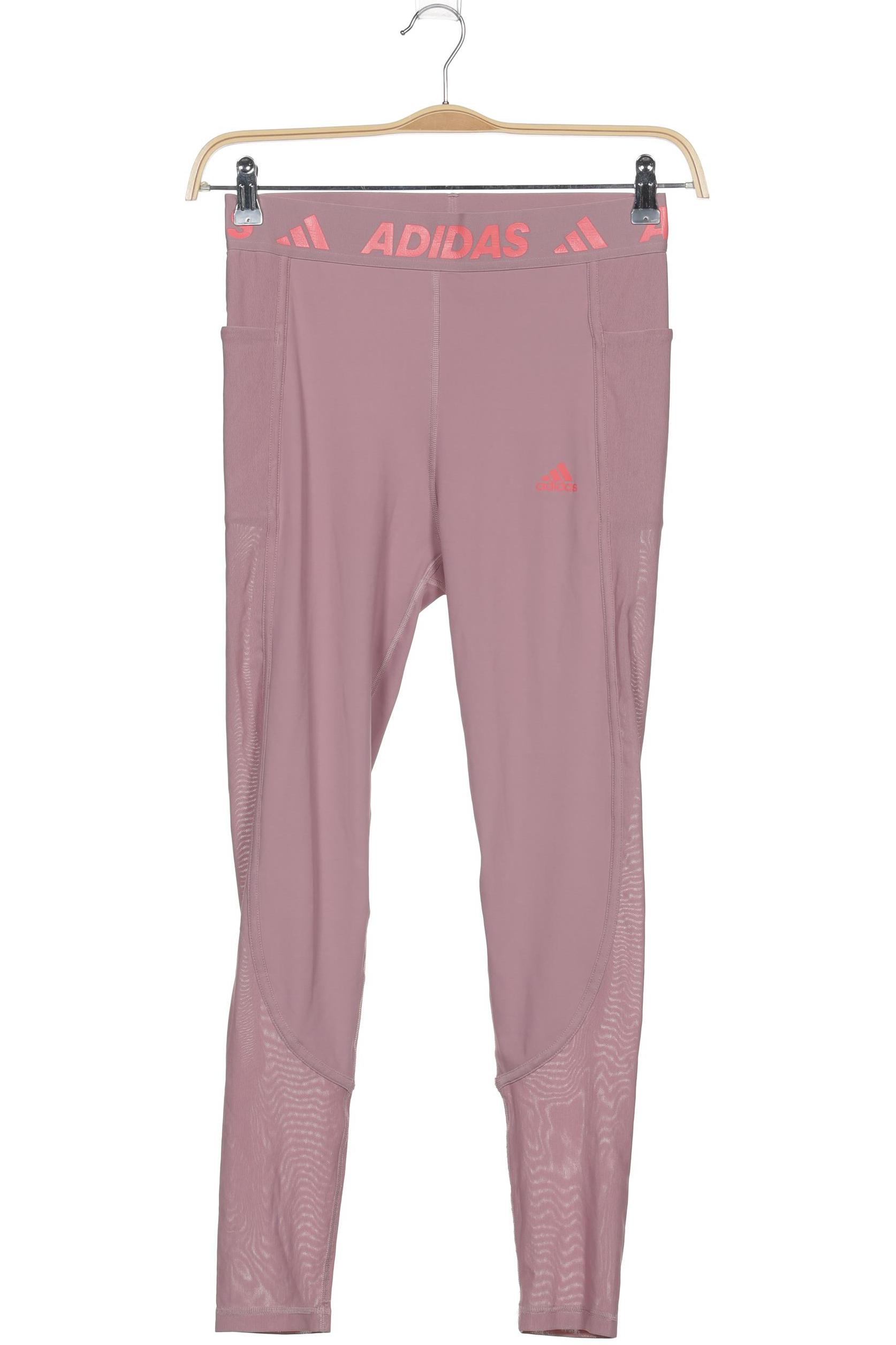 

adidas Damen Stoffhose, pink, Gr. 0