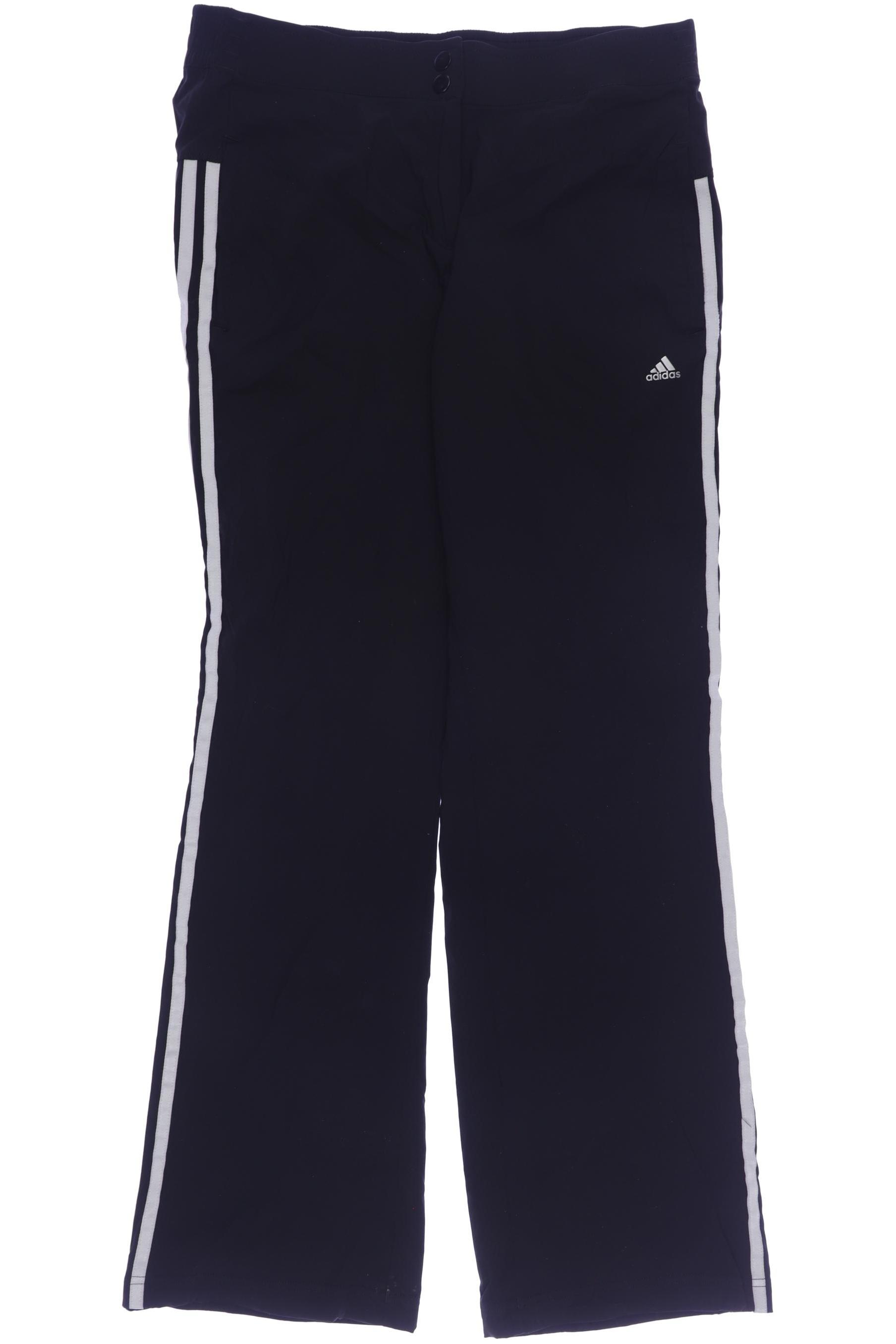 

adidas Damen Stoffhose, schwarz, Gr. 40