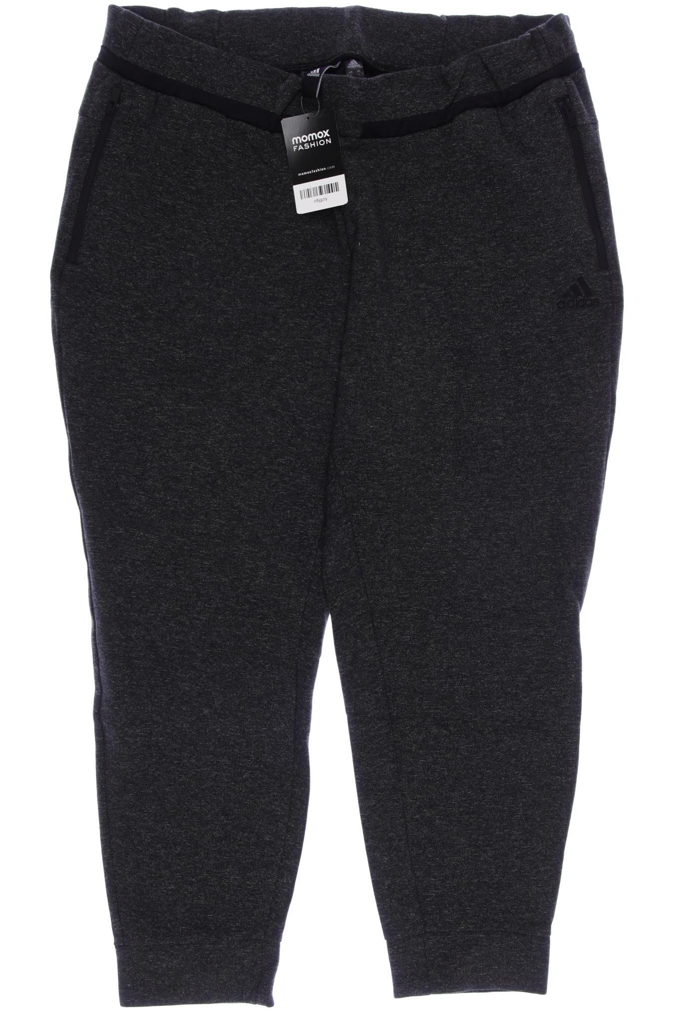 

adidas Damen Stoffhose, grau, Gr. 0