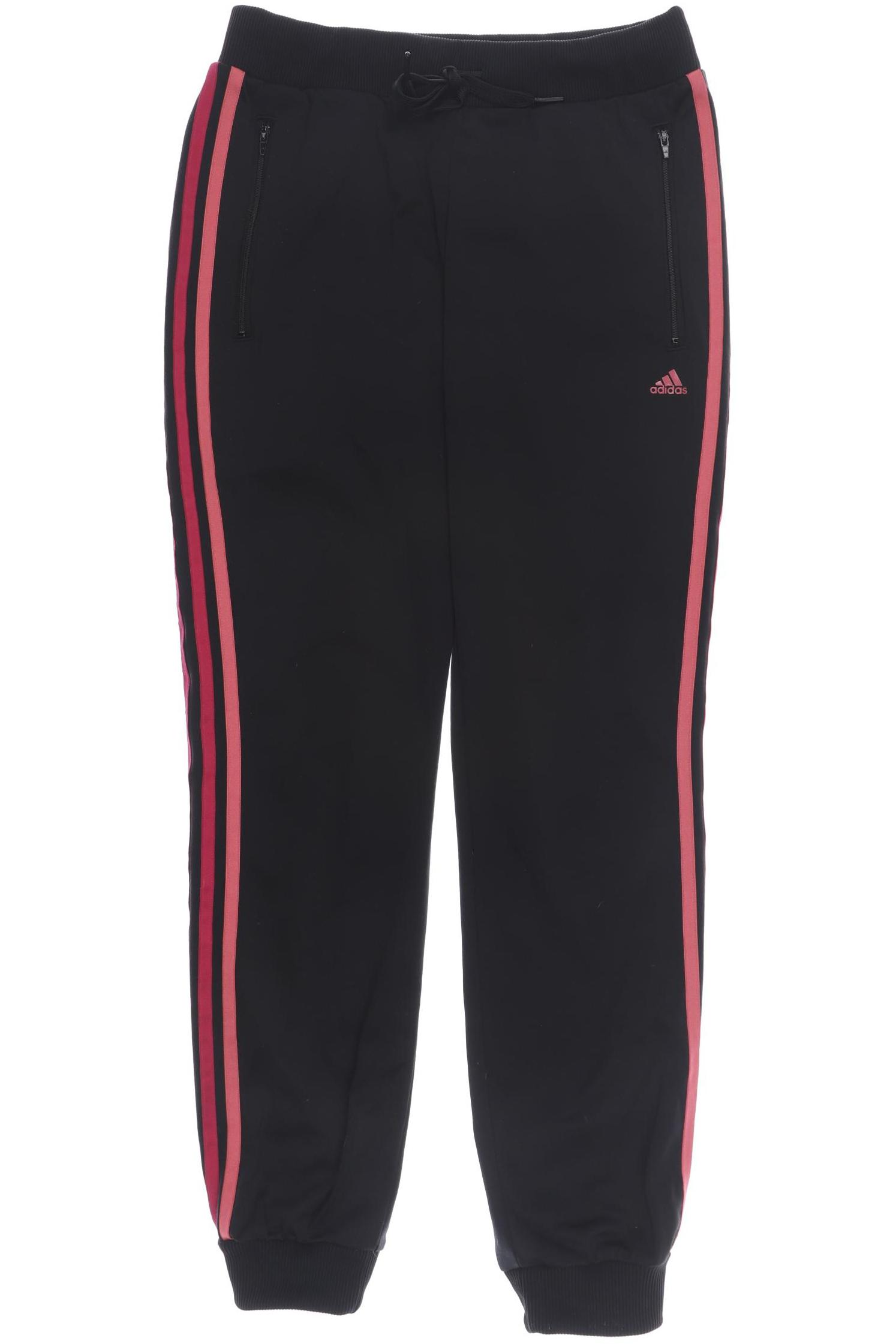 

adidas Damen Stoffhose, schwarz, Gr. 0