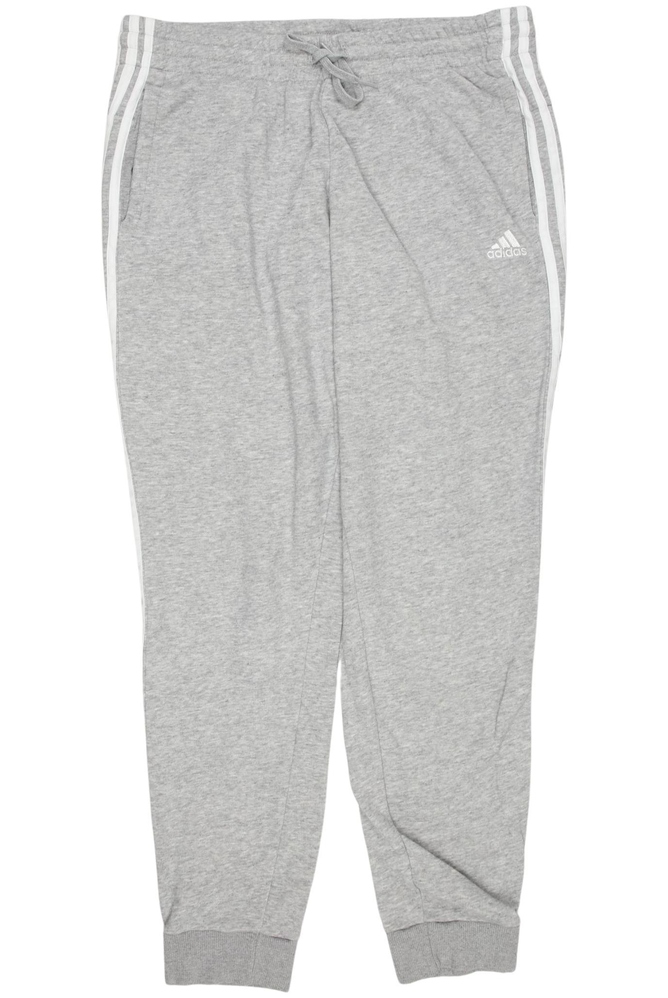

adidas Damen Stoffhose, grau, Gr. 0