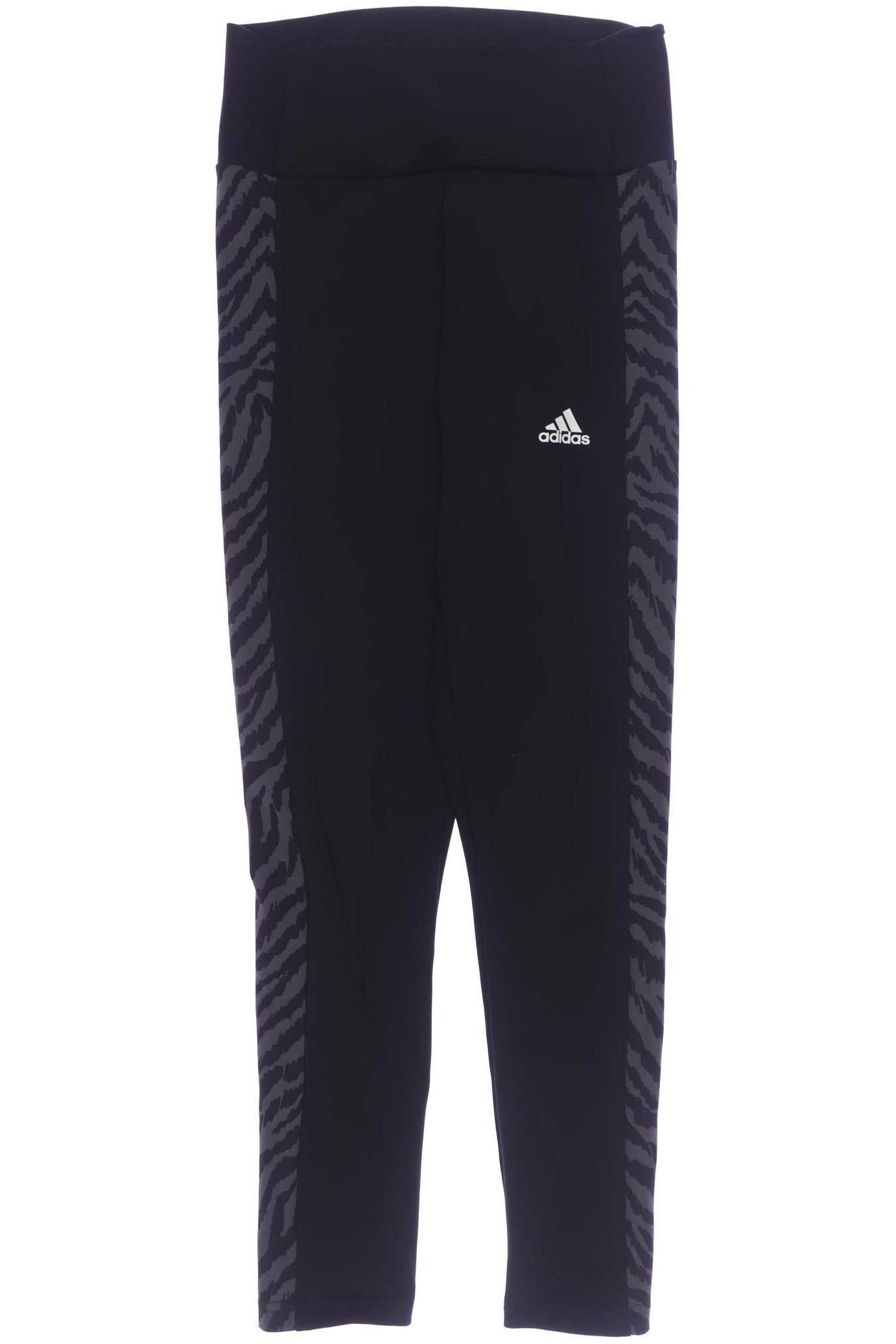 

adidas Damen Stoffhose, schwarz, Gr. 0