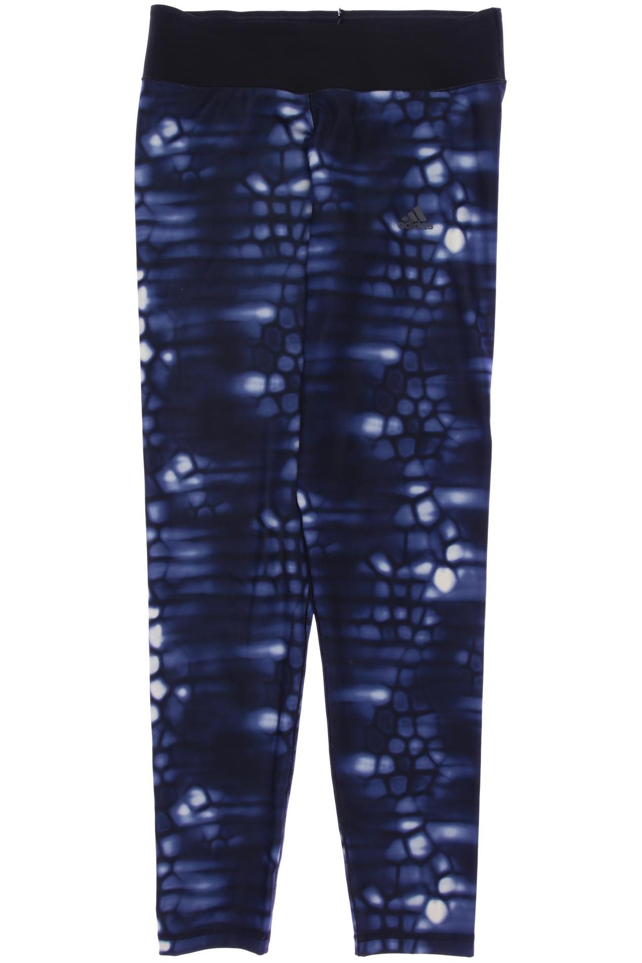 

adidas Damen Stoffhose, marineblau, Gr. 0