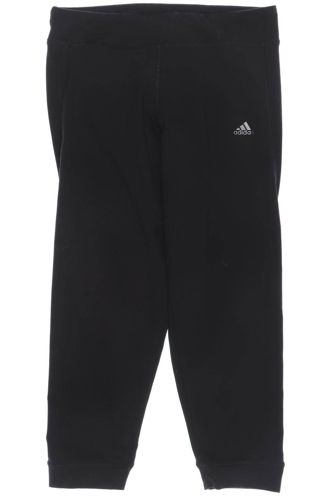 

adidas Damen Stoffhose, schwarz, Gr. 0