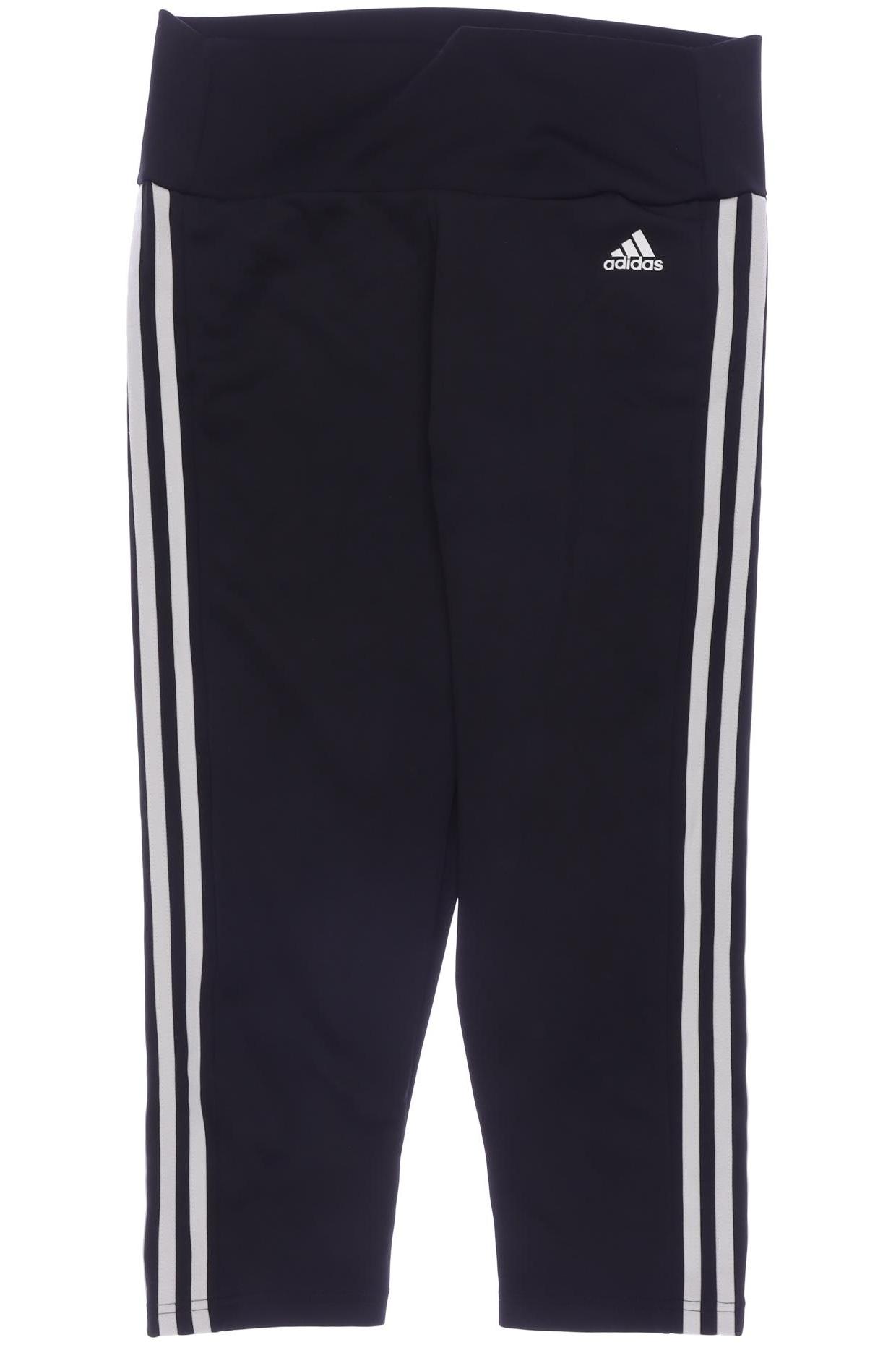 

adidas Damen Stoffhose, schwarz, Gr. 0
