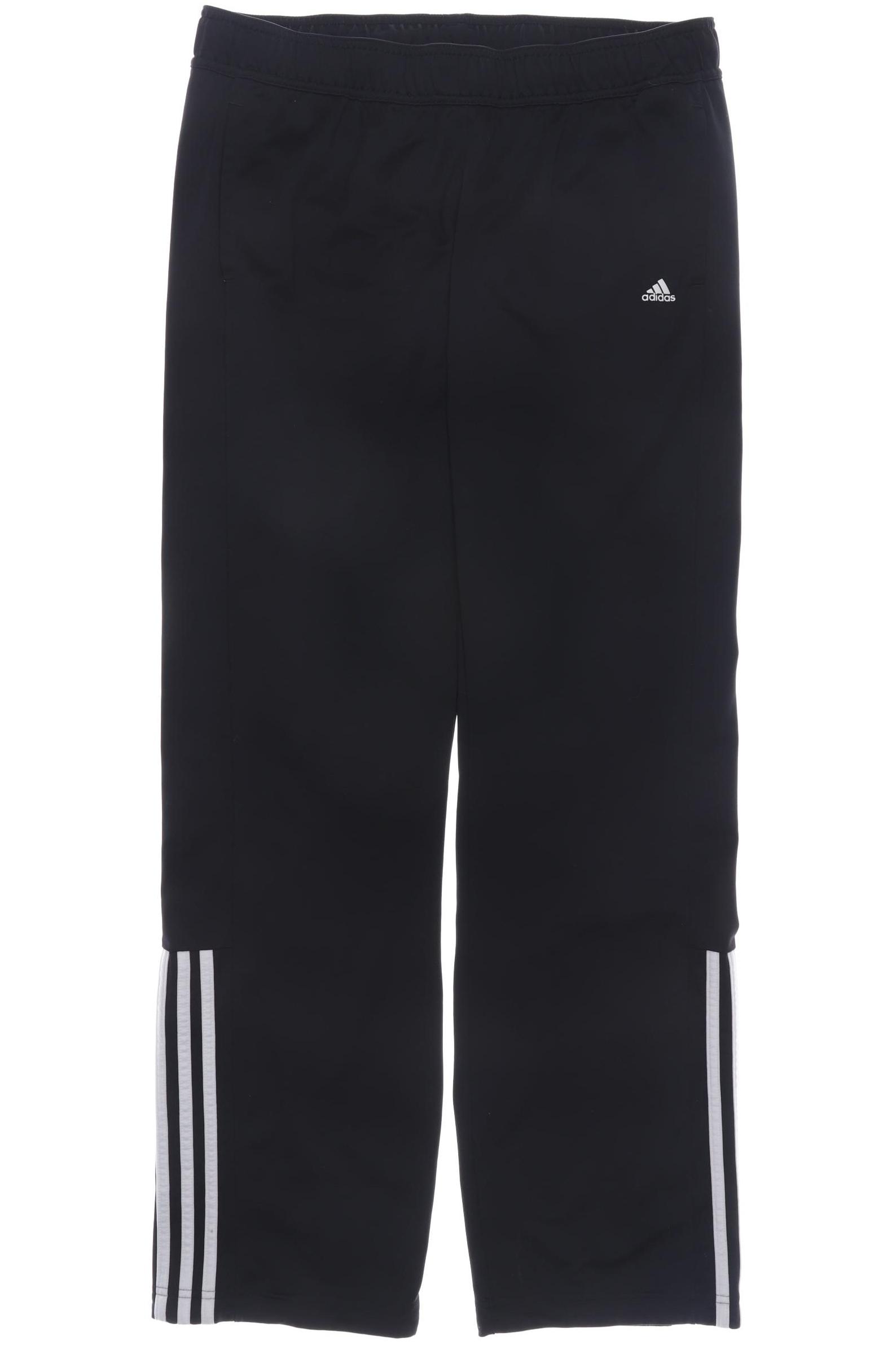 

adidas Damen Stoffhose, schwarz, Gr. 42