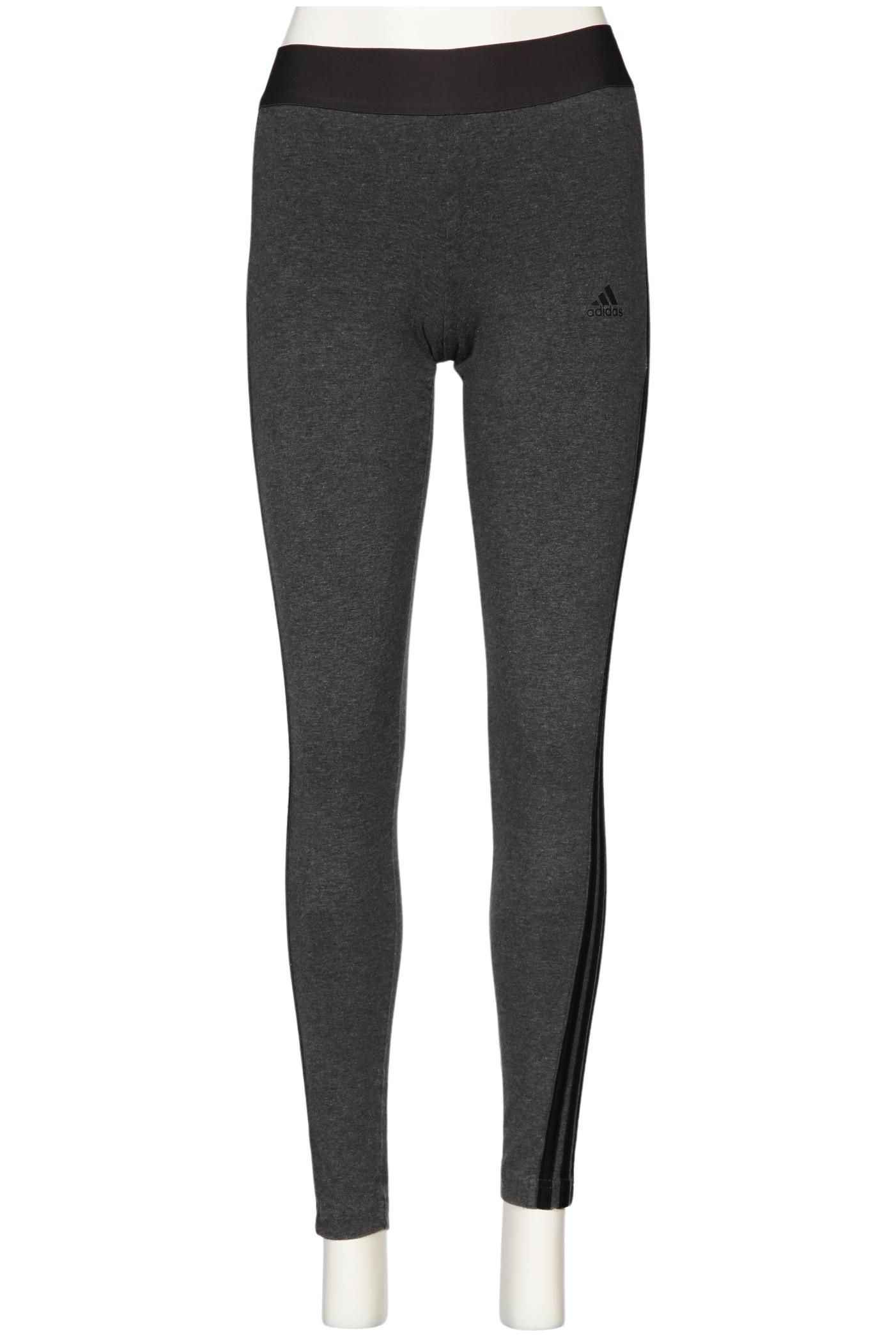 

adidas Damen Stoffhose, grau, Gr. 0