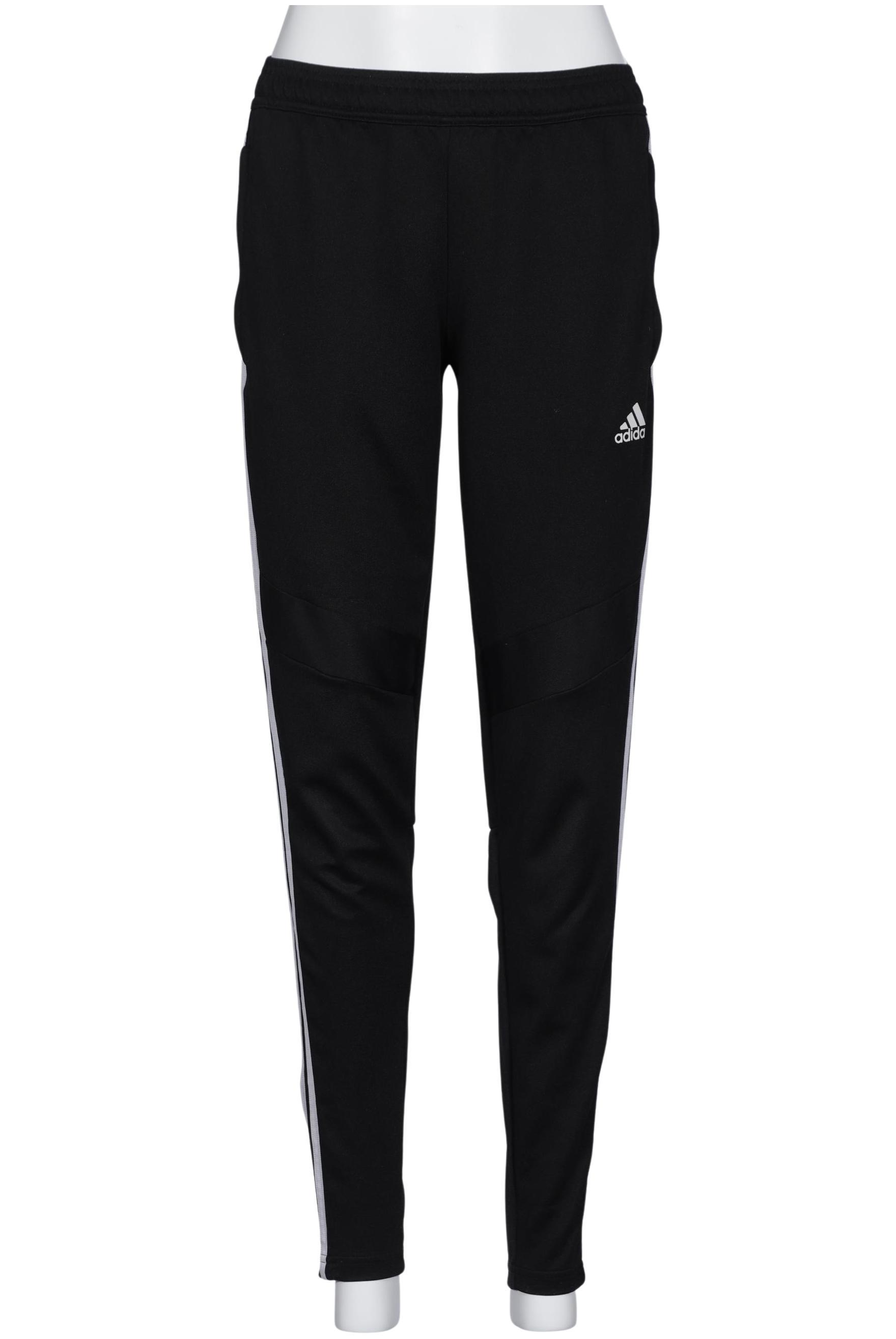

adidas Damen Stoffhose, schwarz, Gr. 0