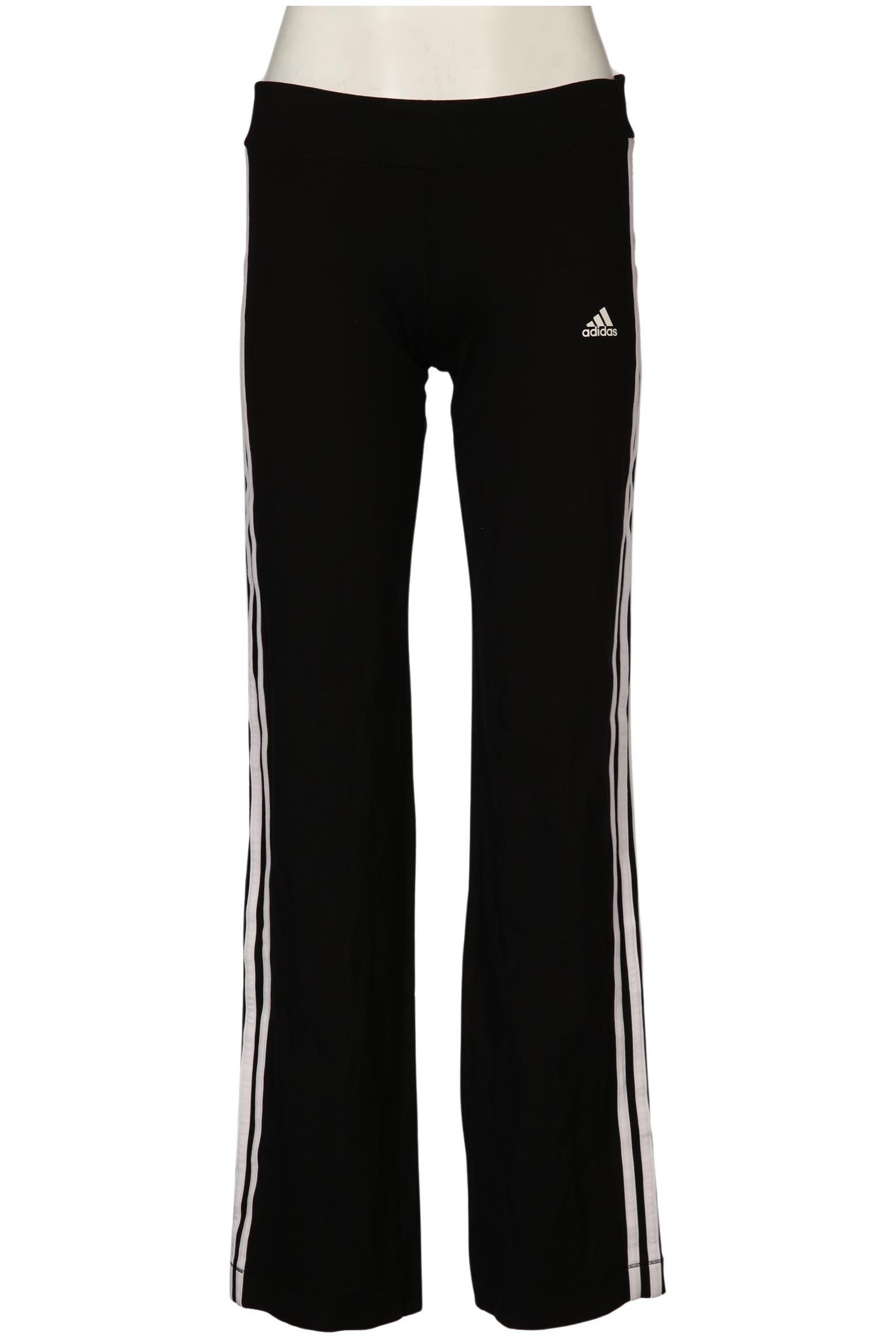 

adidas Damen Stoffhose, schwarz, Gr. 40