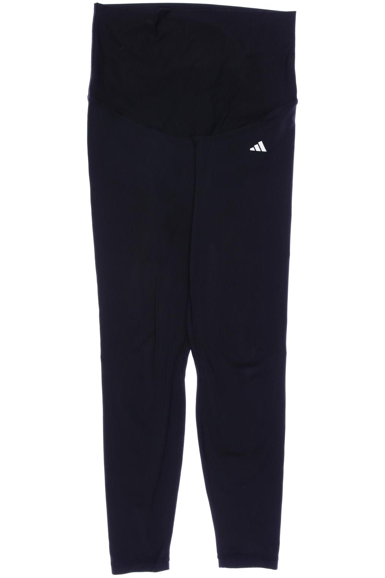 

adidas Damen Stoffhose, schwarz, Gr. 0