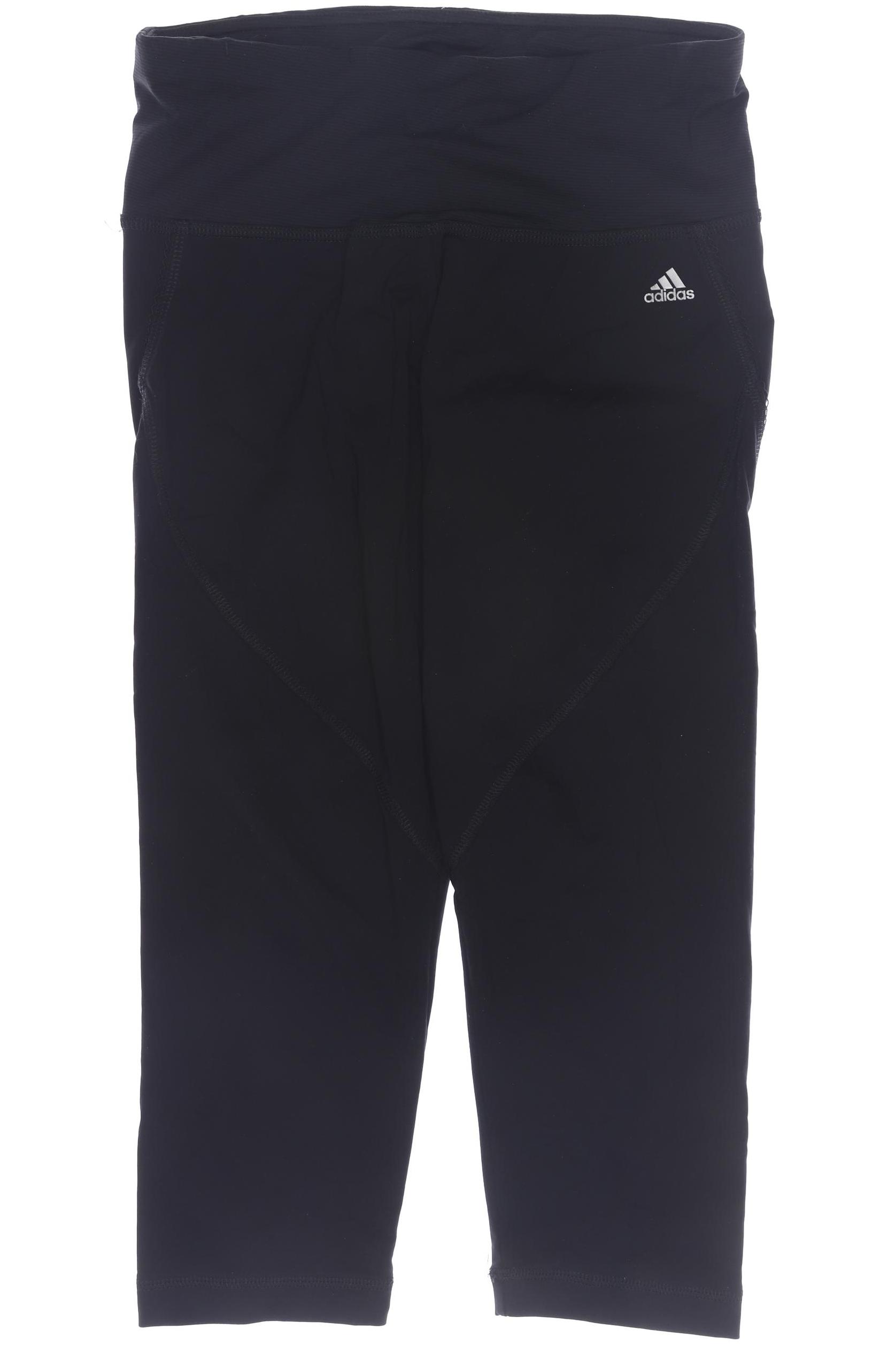 

adidas Damen Stoffhose, schwarz, Gr. 34