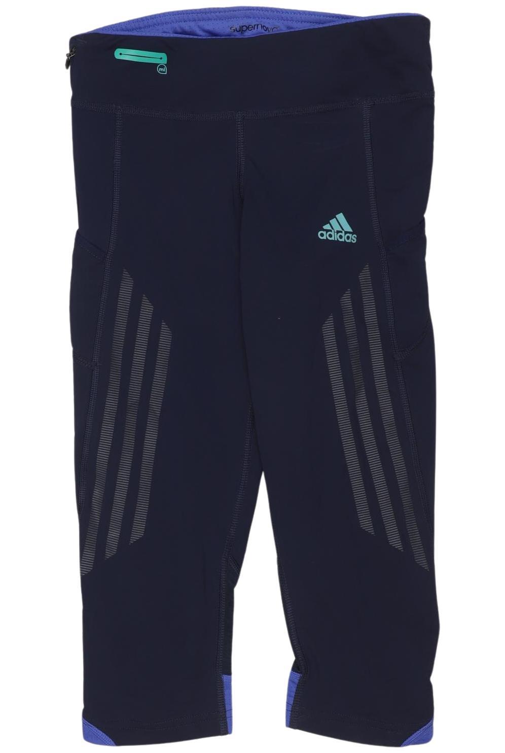 

adidas Damen Stoffhose, marineblau, Gr. 0