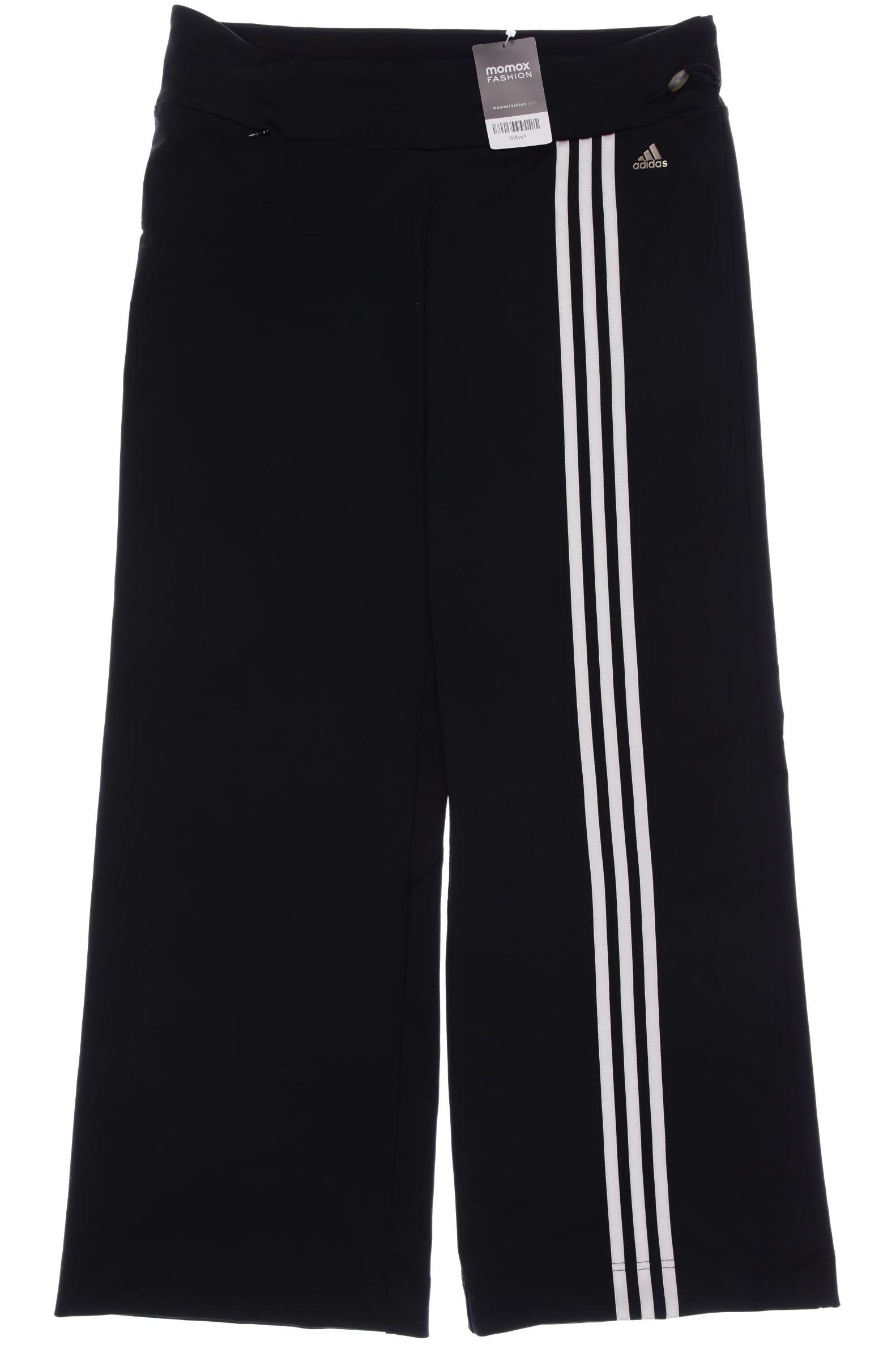 

adidas Damen Stoffhose, schwarz, Gr. 34