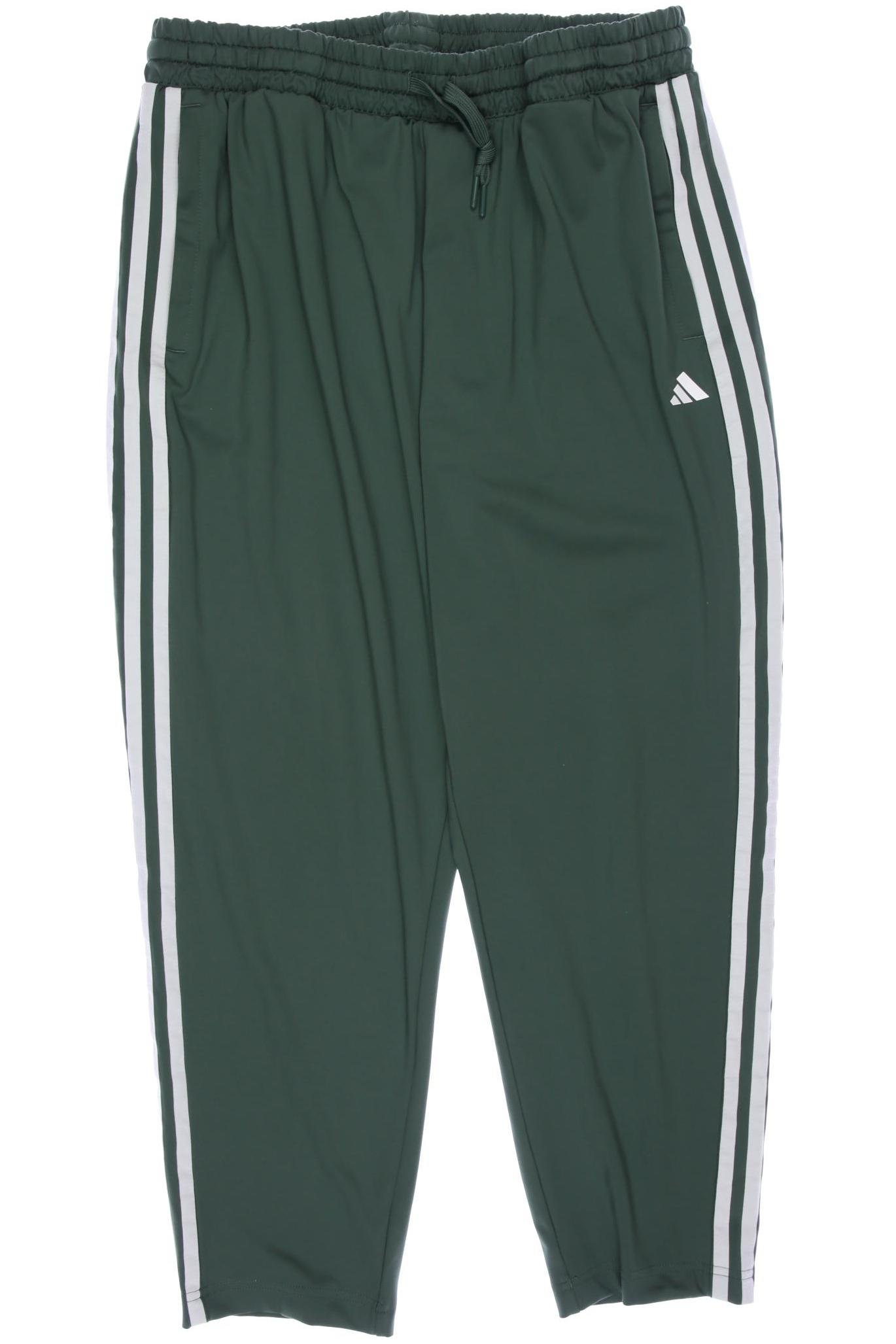 

adidas Damen Stoffhose, grün, Gr. 42