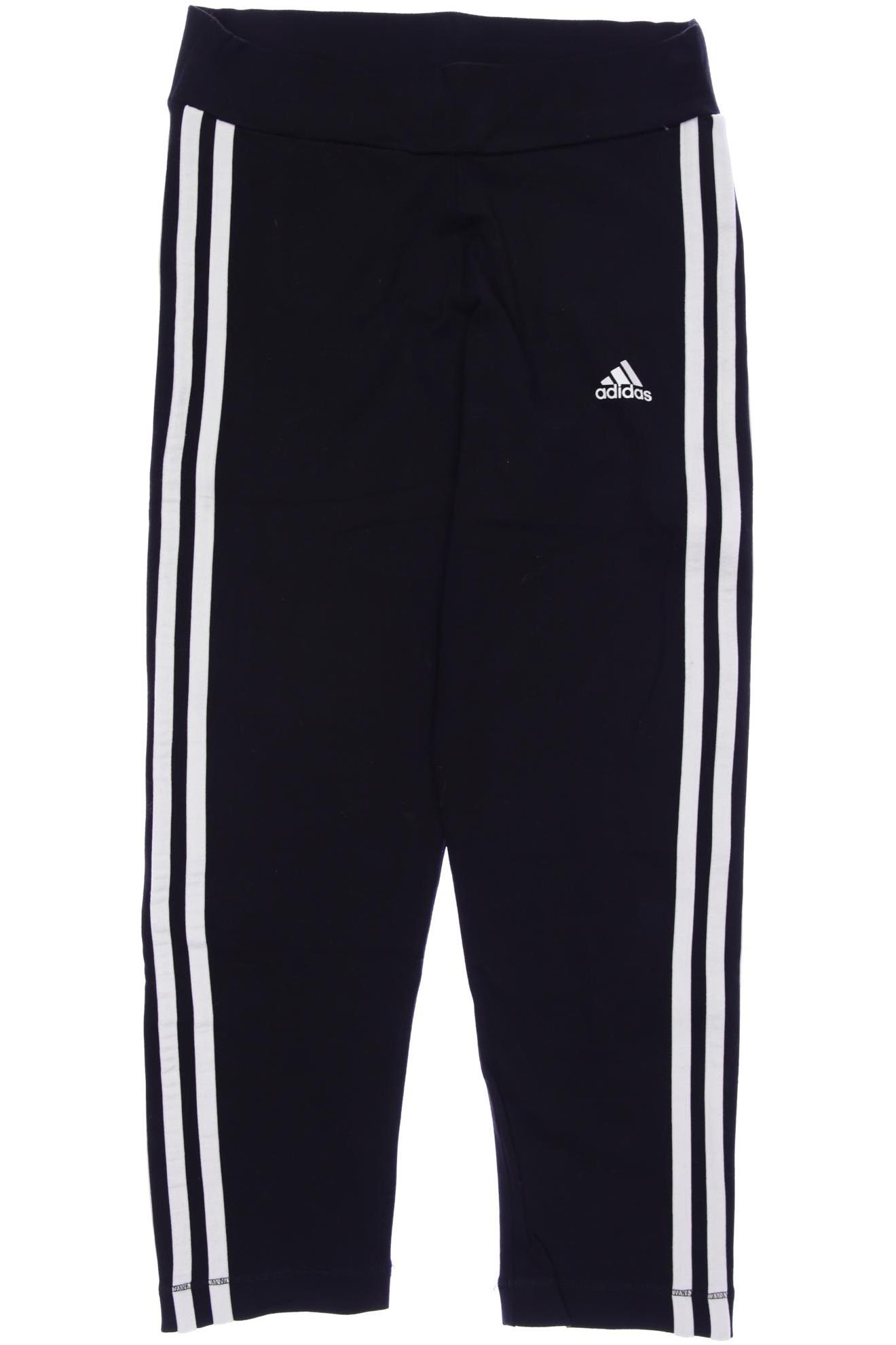 

adidas Damen Stoffhose, schwarz, Gr. 38