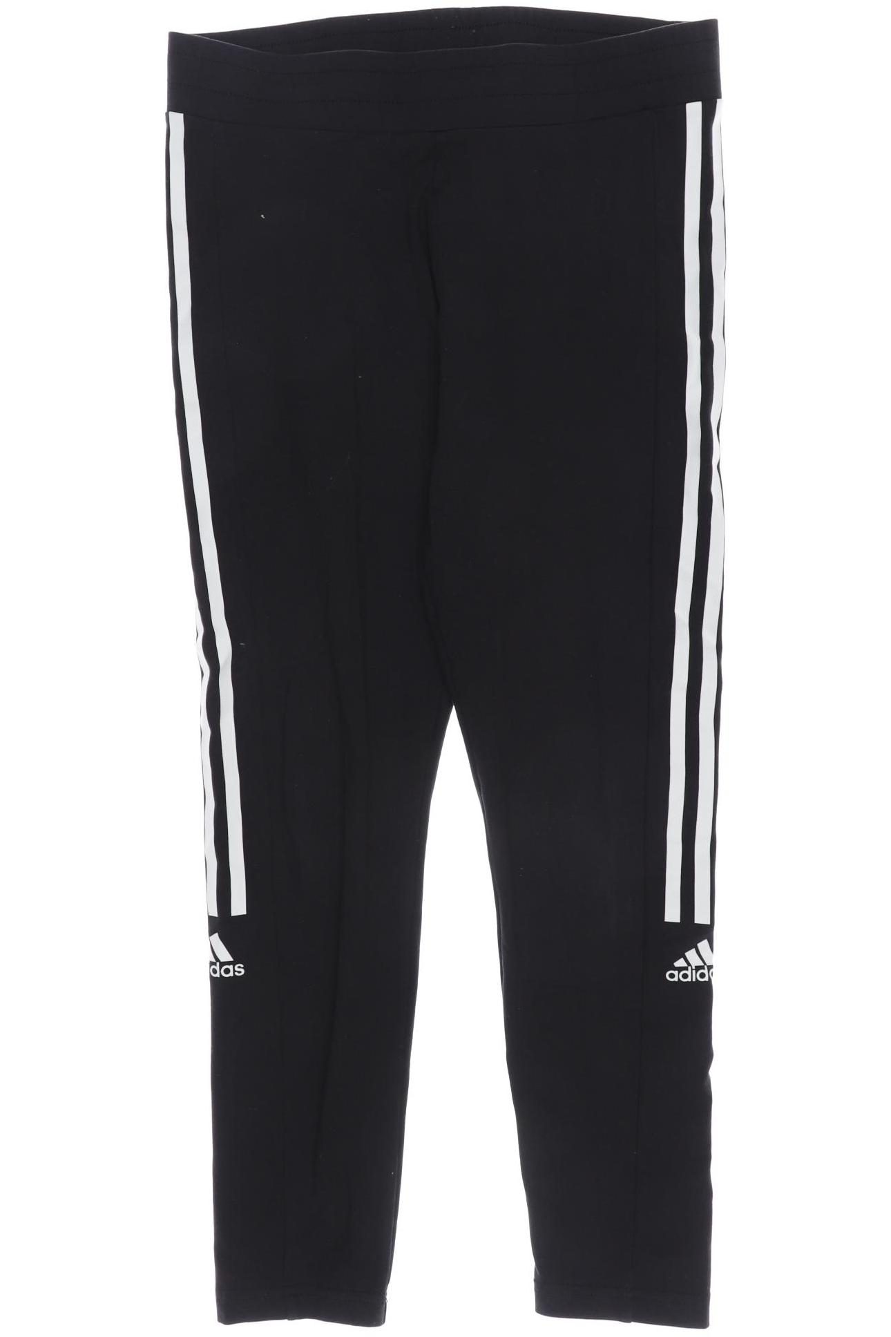 

adidas Damen Stoffhose, schwarz, Gr. 0