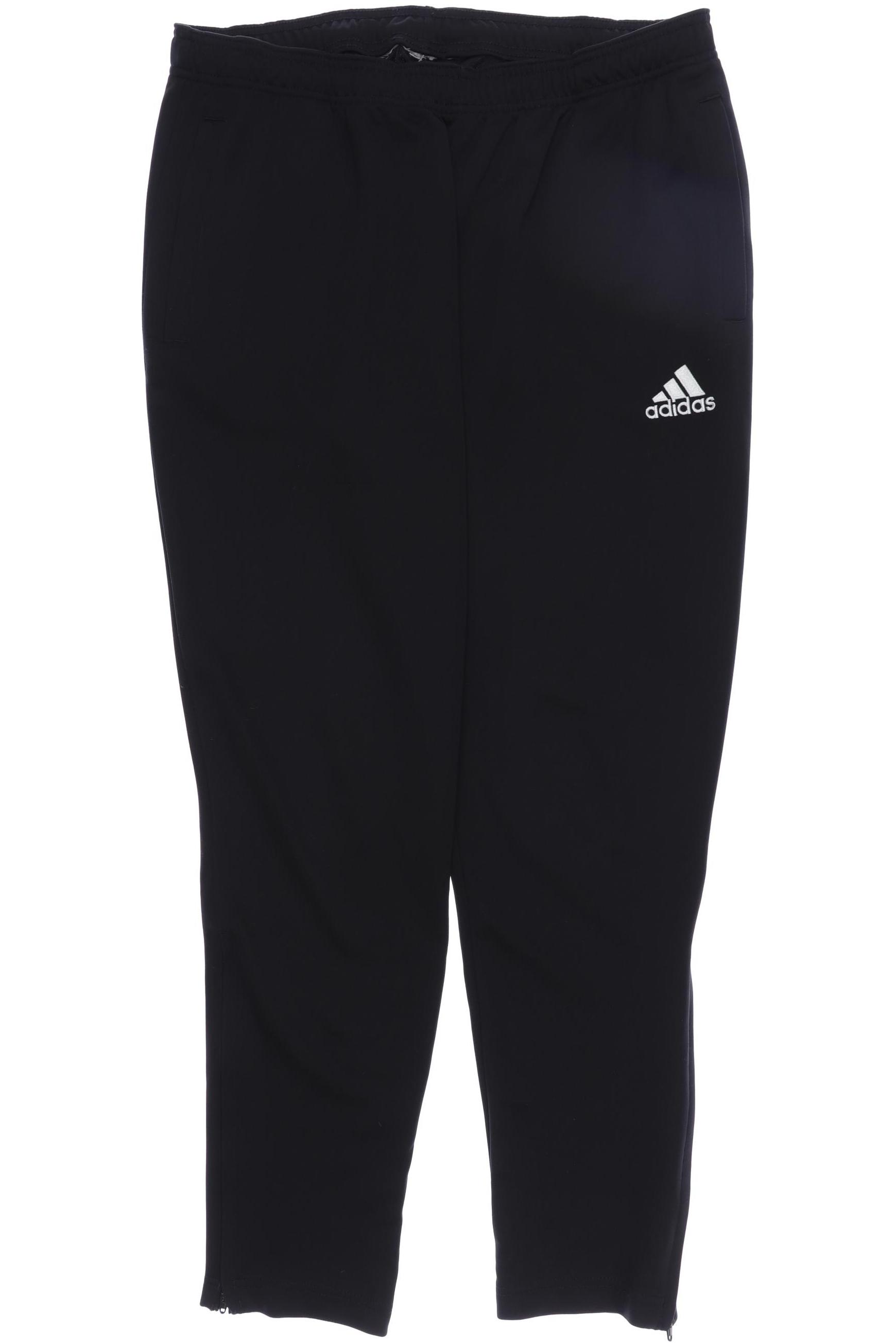 

adidas Damen Stoffhose, schwarz, Gr. 34